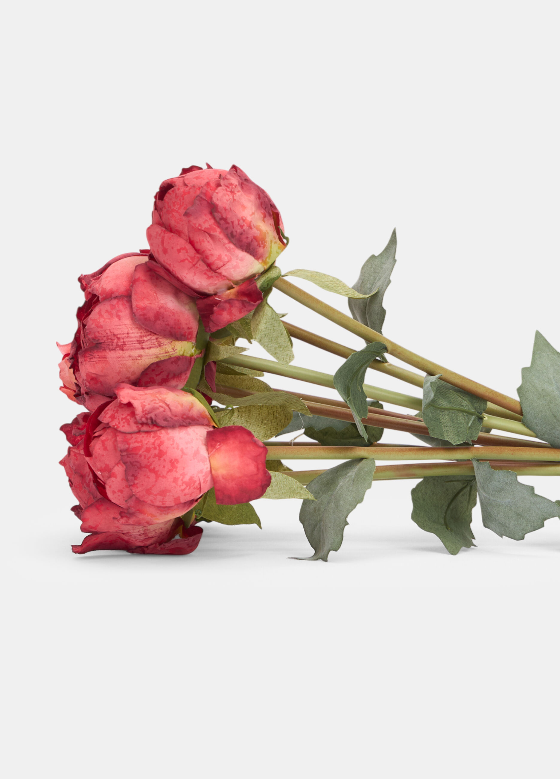 Bouquet of faux red peonies_1