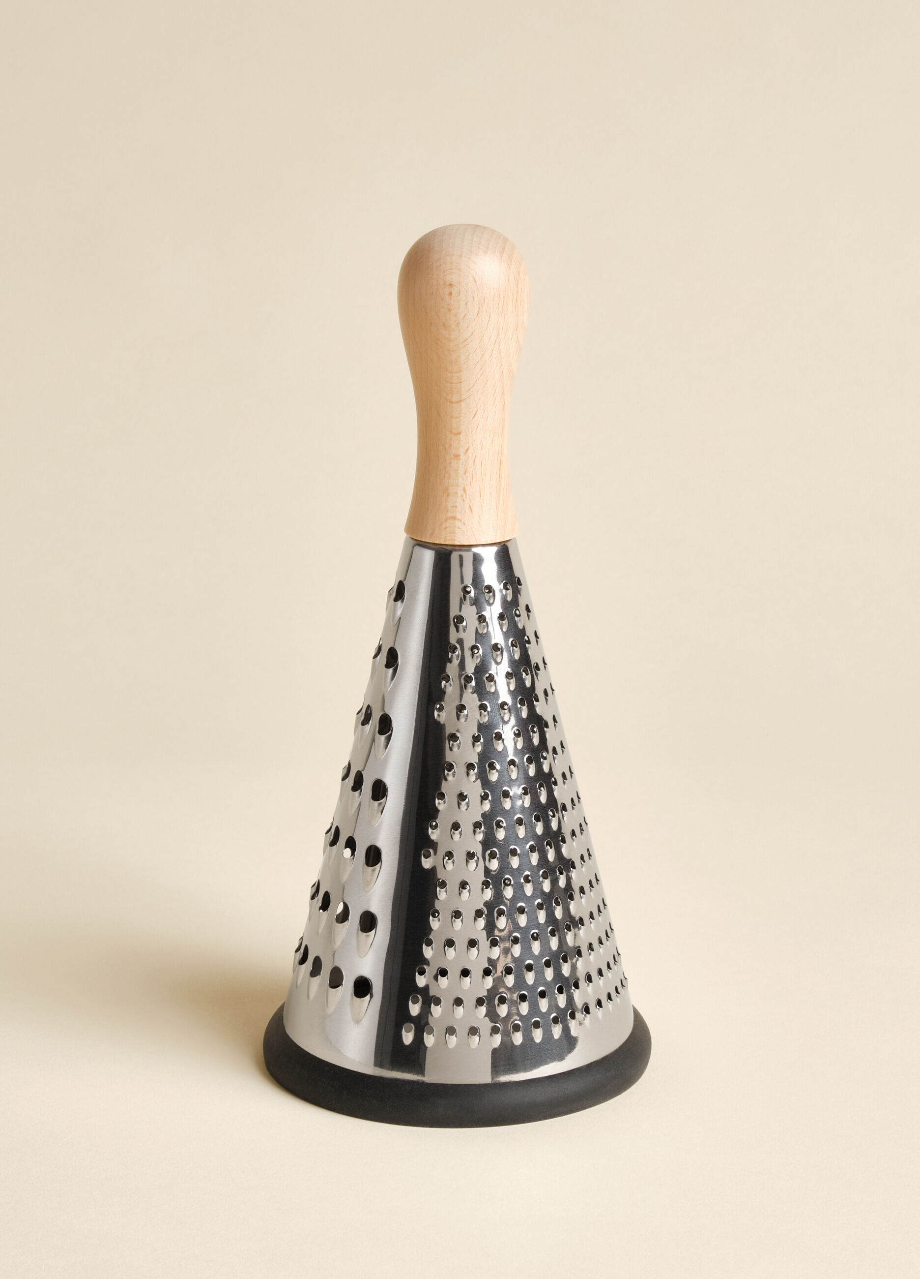 Grattugia conica in legno e acciaio inox Made in Italy_1