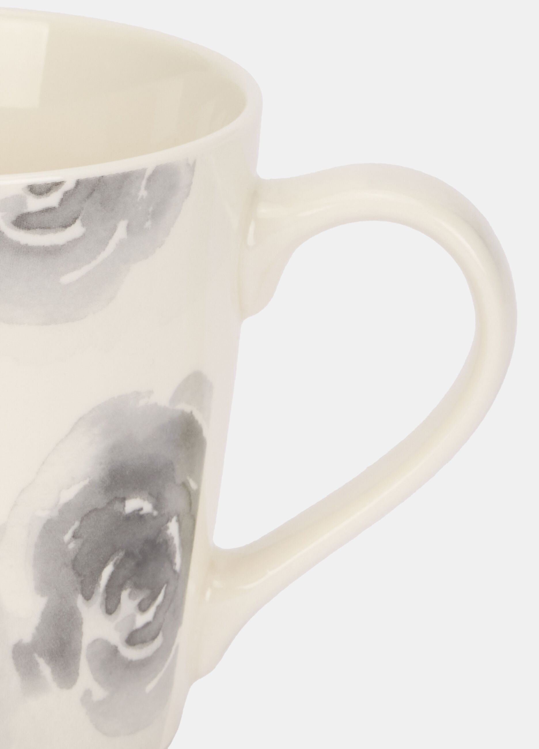 Tazza in ceramica con motivo floreale_1