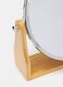 Round mirror with bamboo base_1