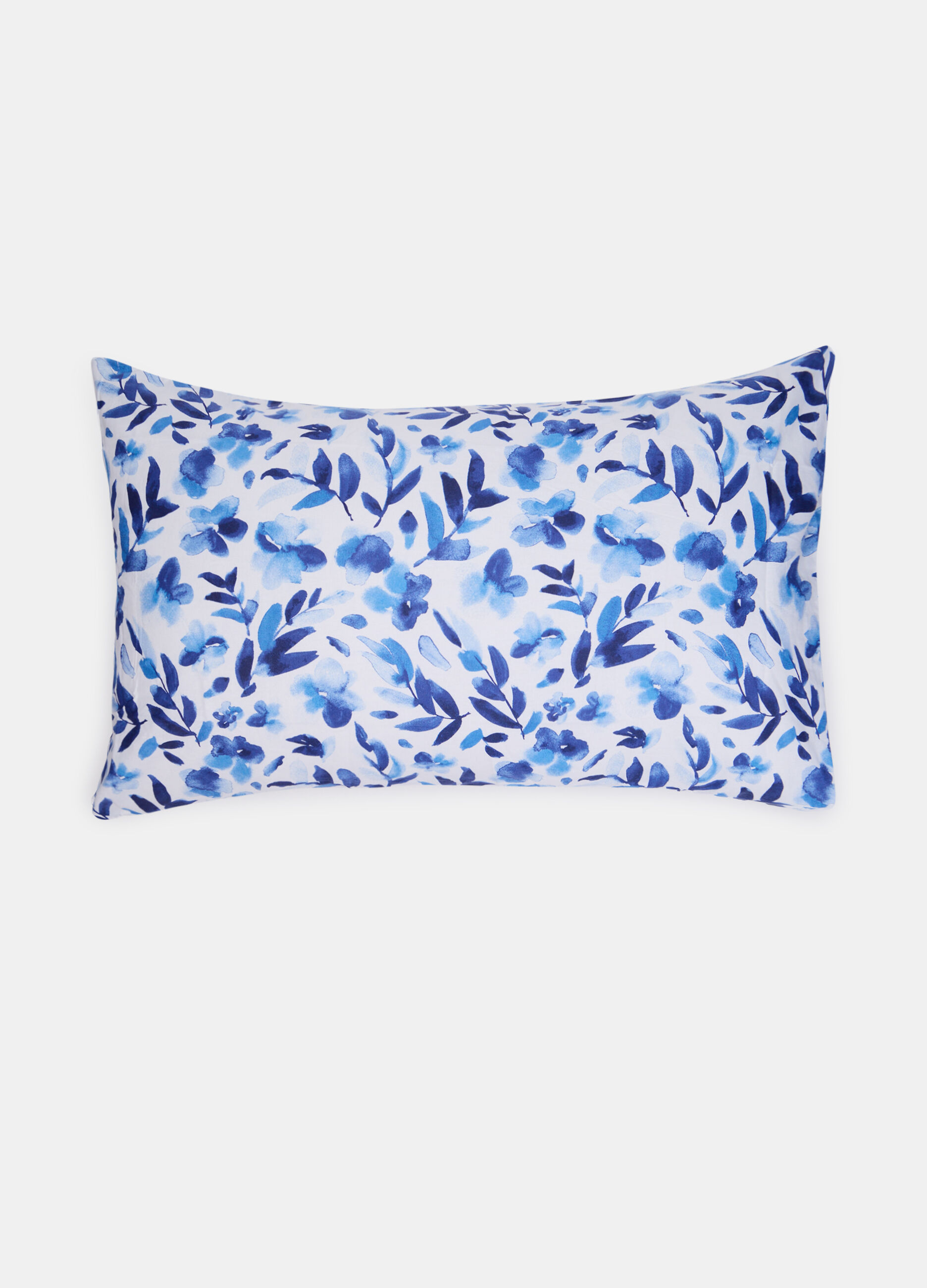 Floral cotton pillow case_0