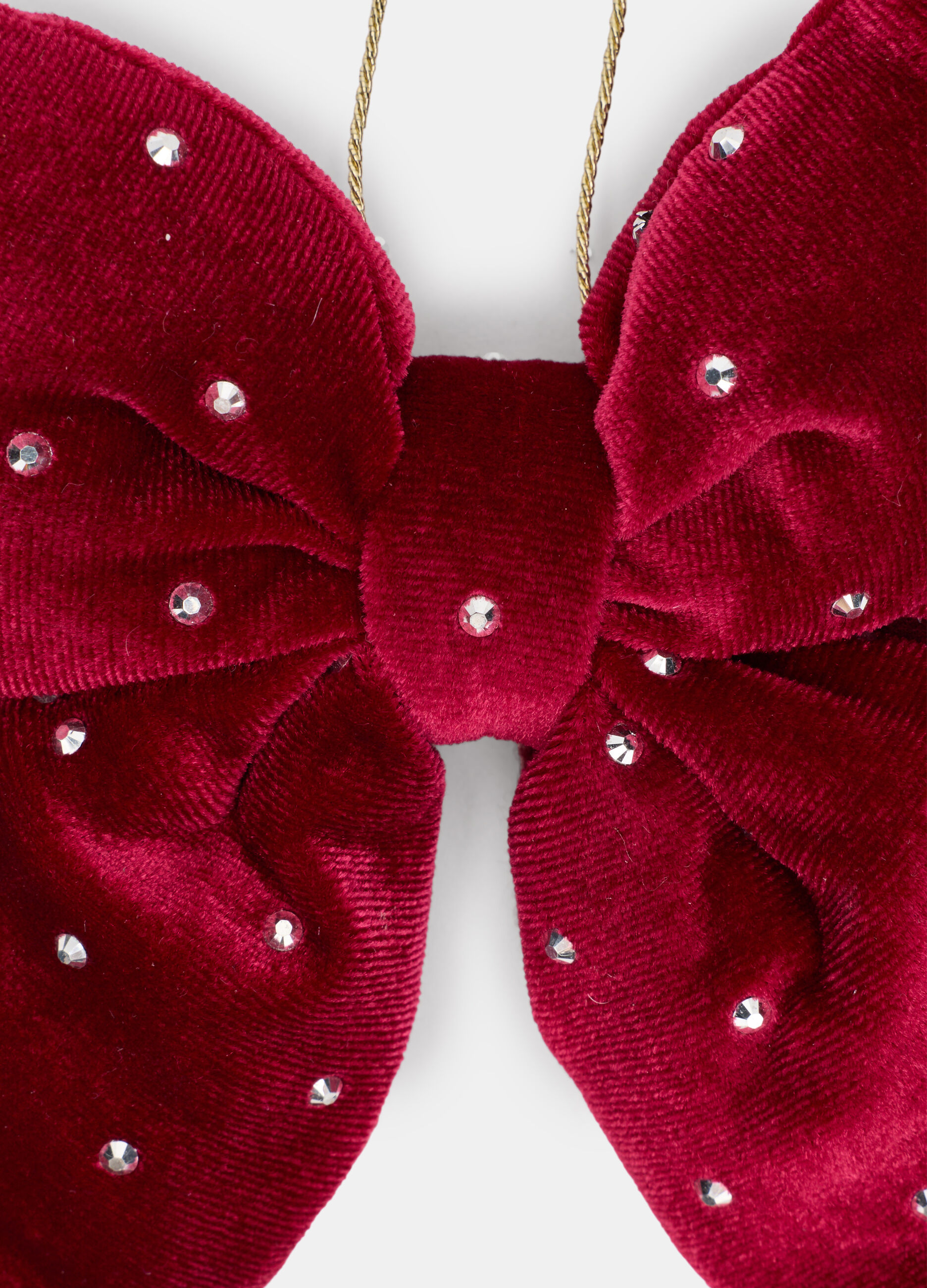 Fiocco in velluto con perline_1