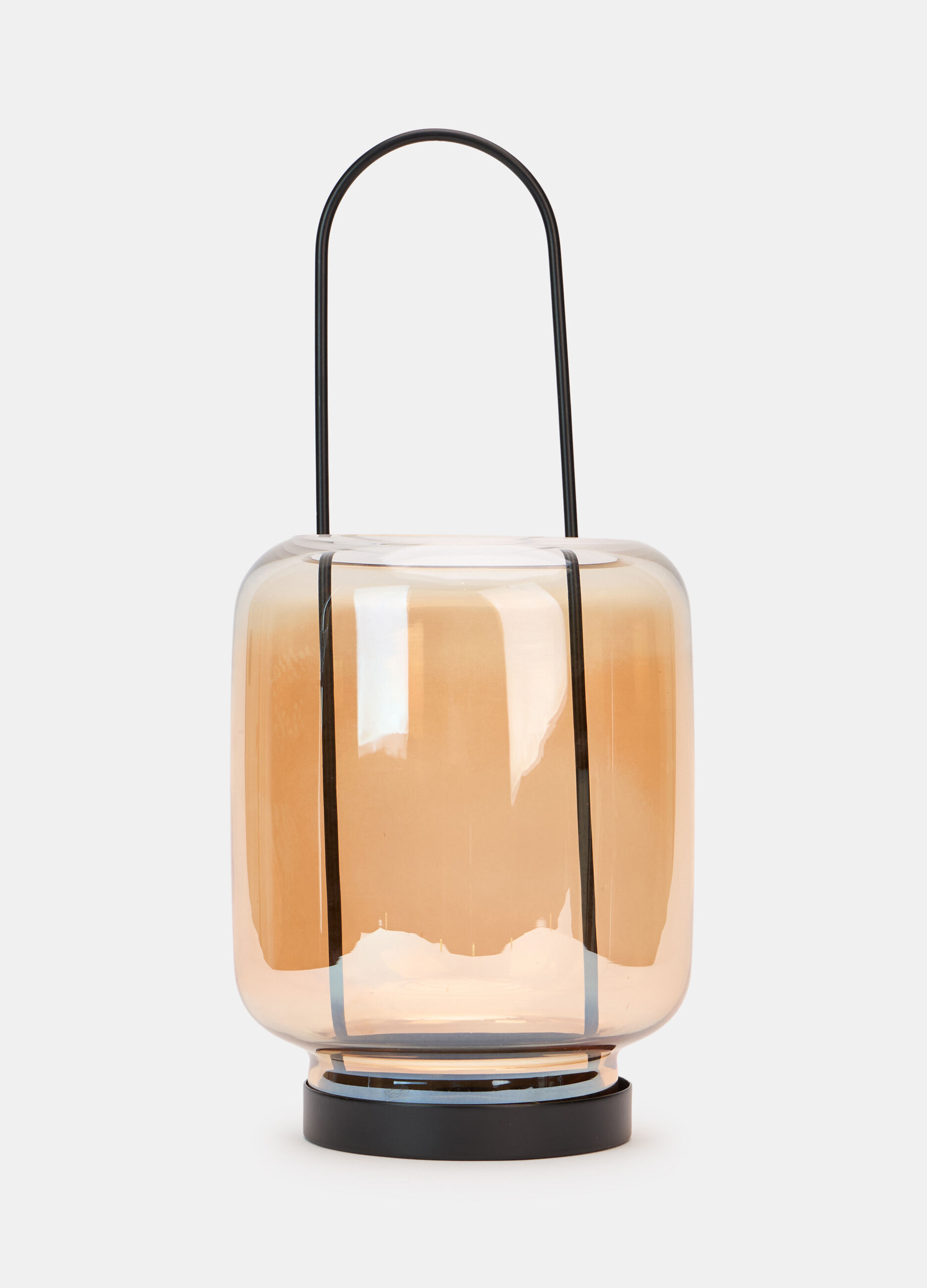 Lanterna rotonda grande in vetro_0