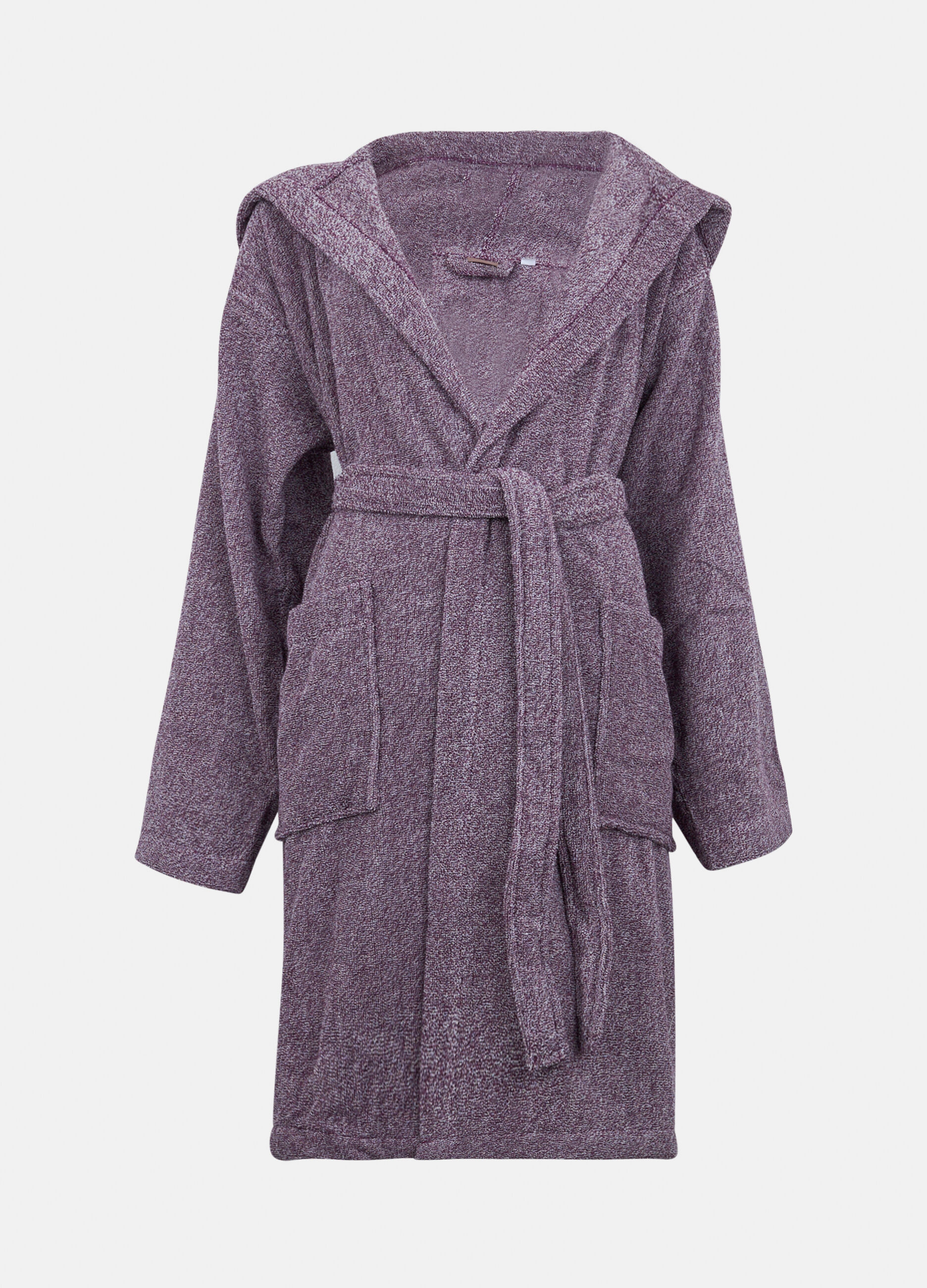 Accappatoio in spugna m&eacute;lange