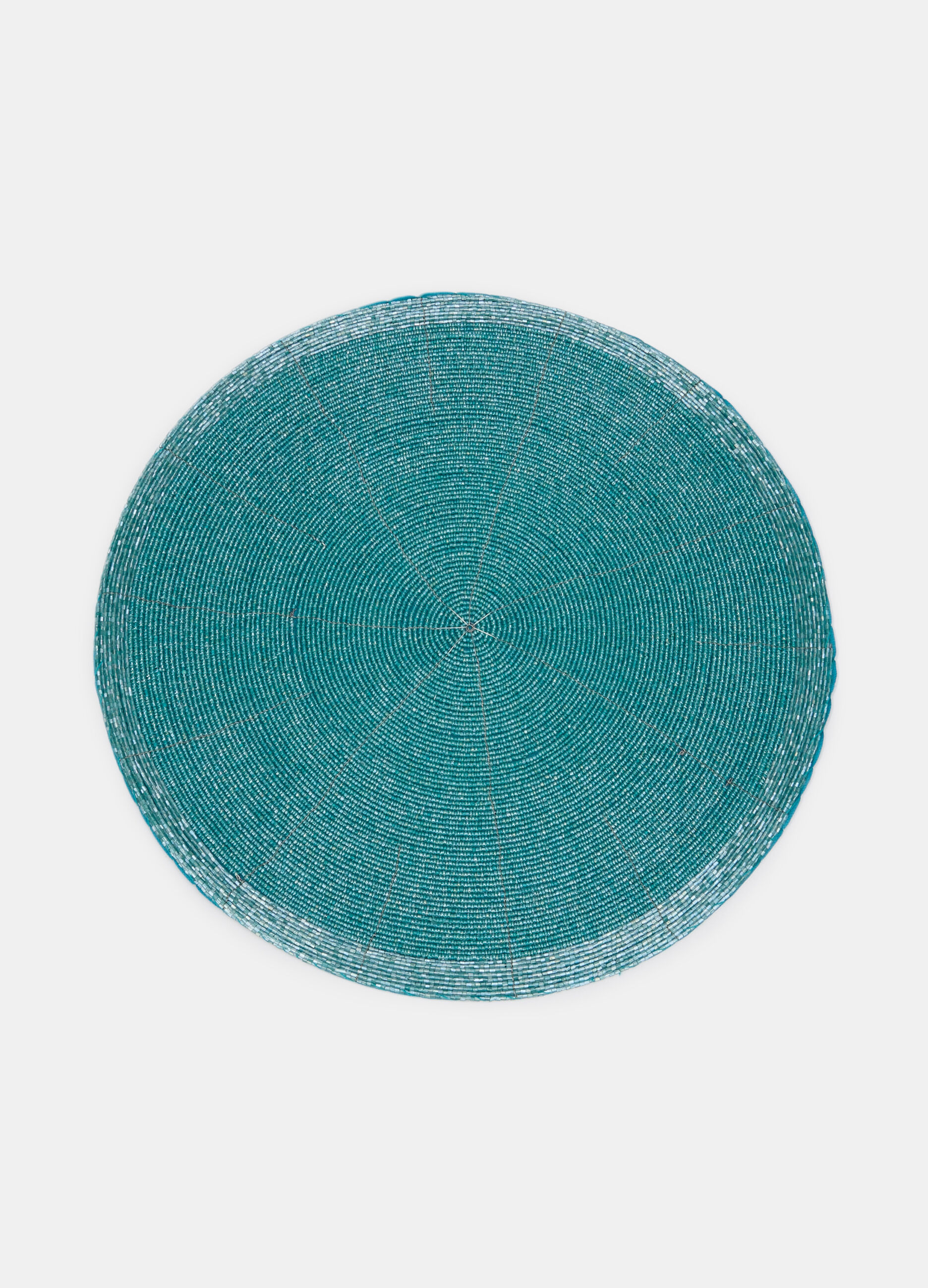 Tovaglietta rotonda con perline_0