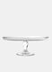 Cake stand in transparent glass_0