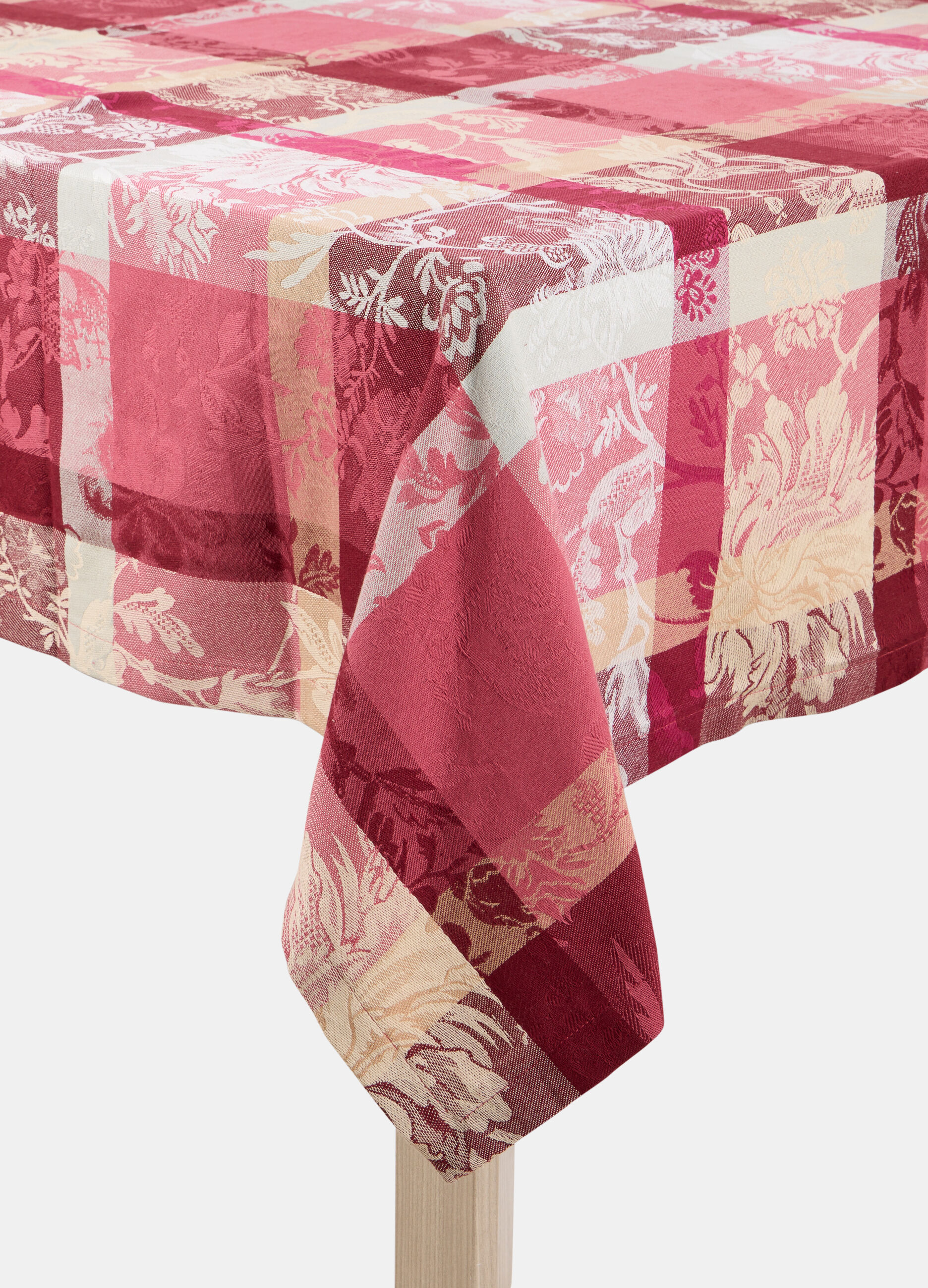 Tovaglia 6 posti in puro cotone jacquard_0