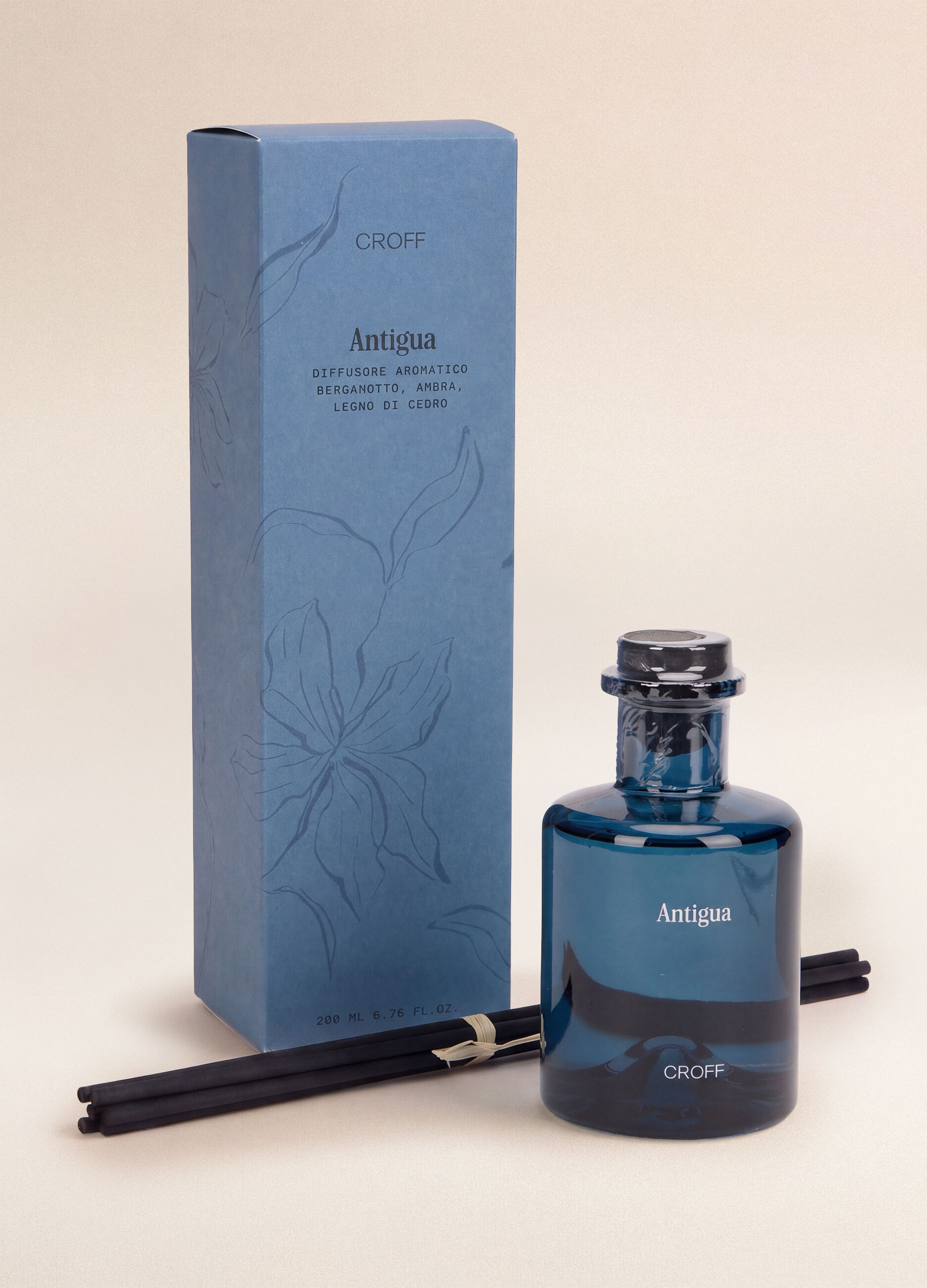 Diffusore con bastoncini Antigua 200 ml_0