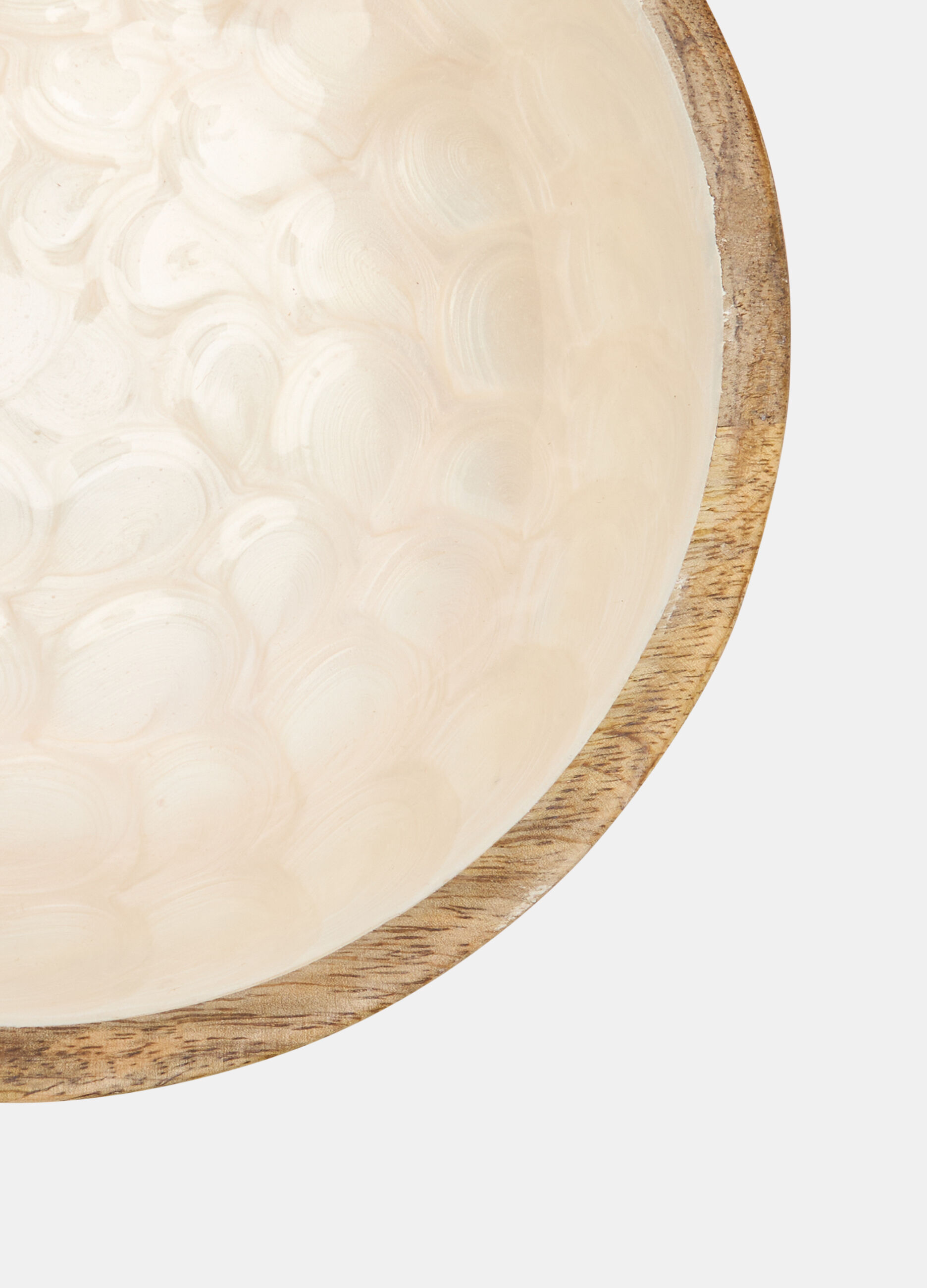 Handmade medium wooden bowl