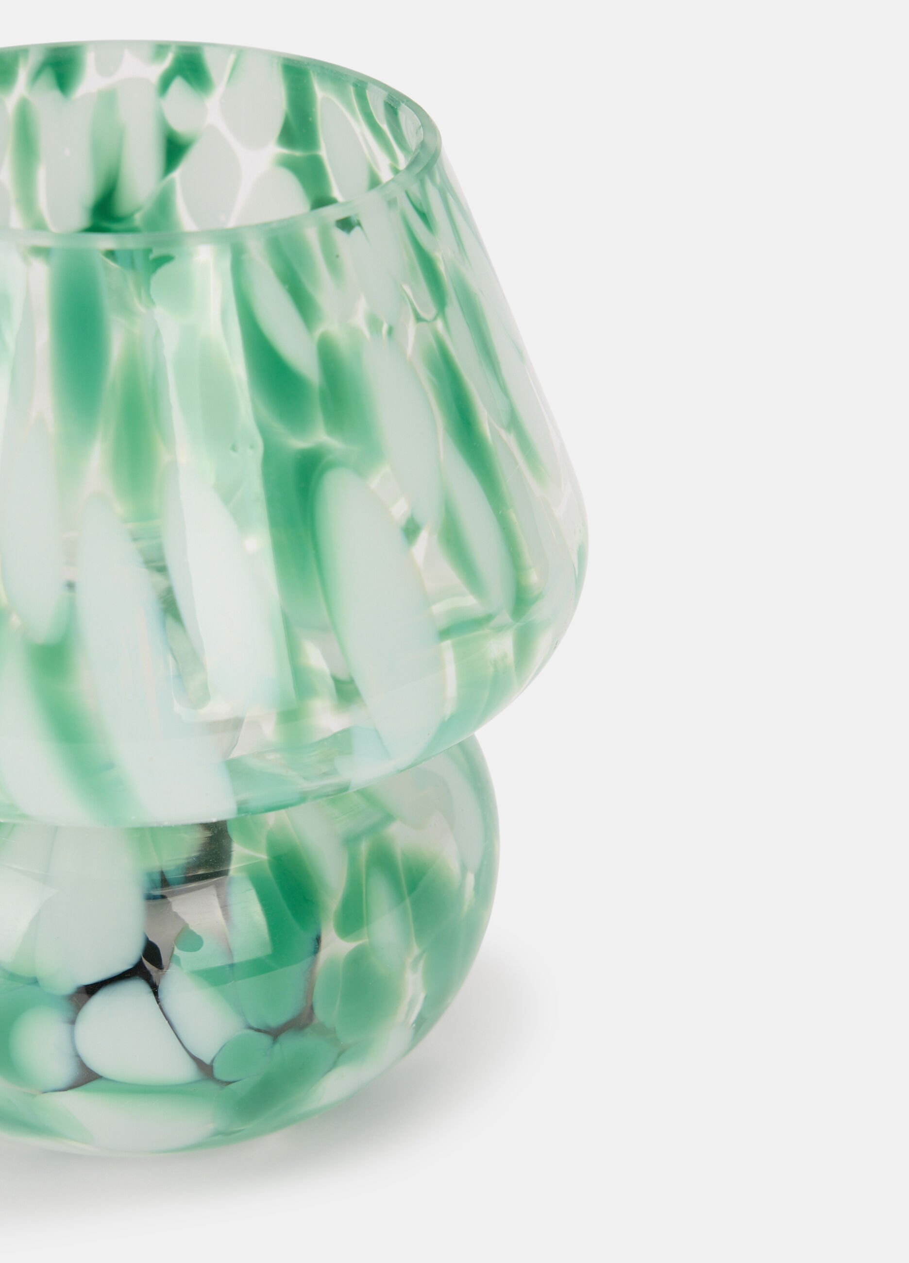 Vaso in vetro maculato_1