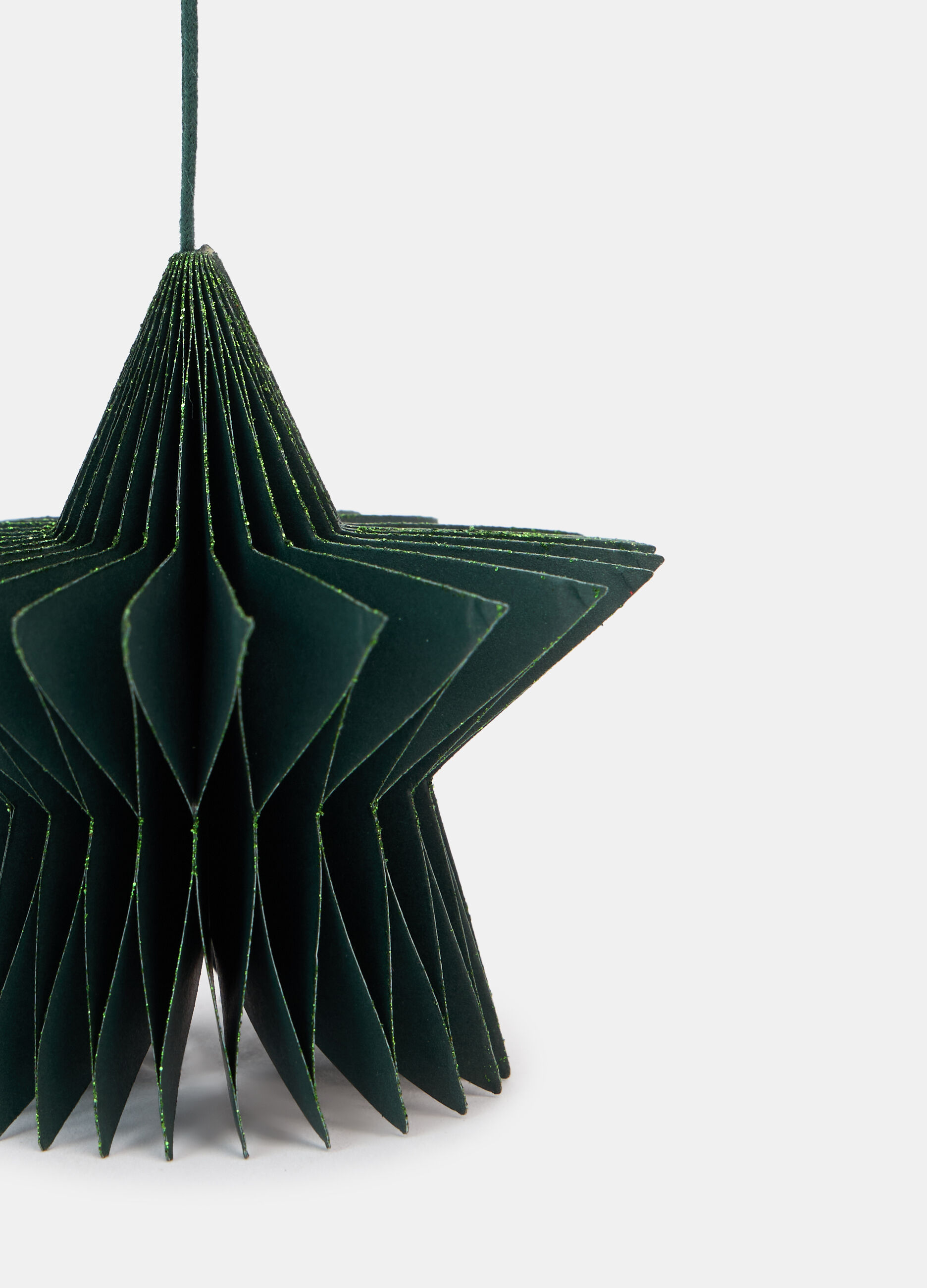 Ornamento a stella per albero di Natale in carta_1