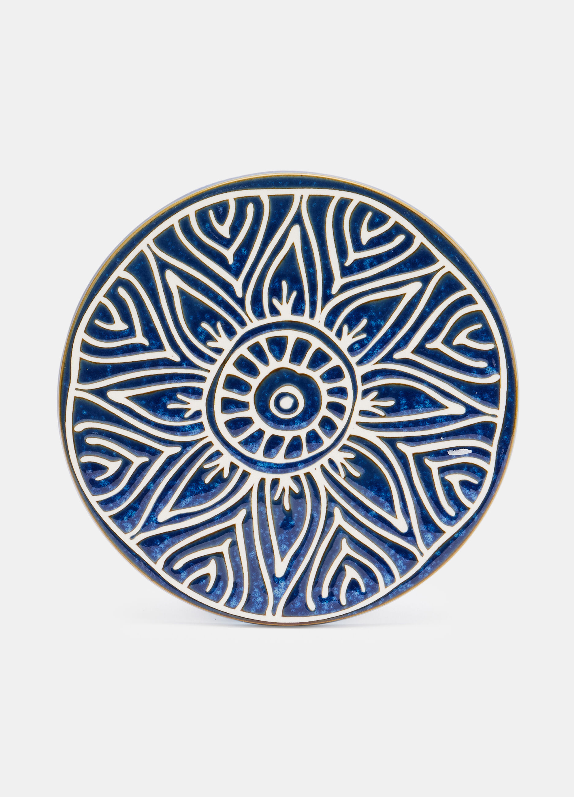 Sottobicchiere in ceramica decorata_0