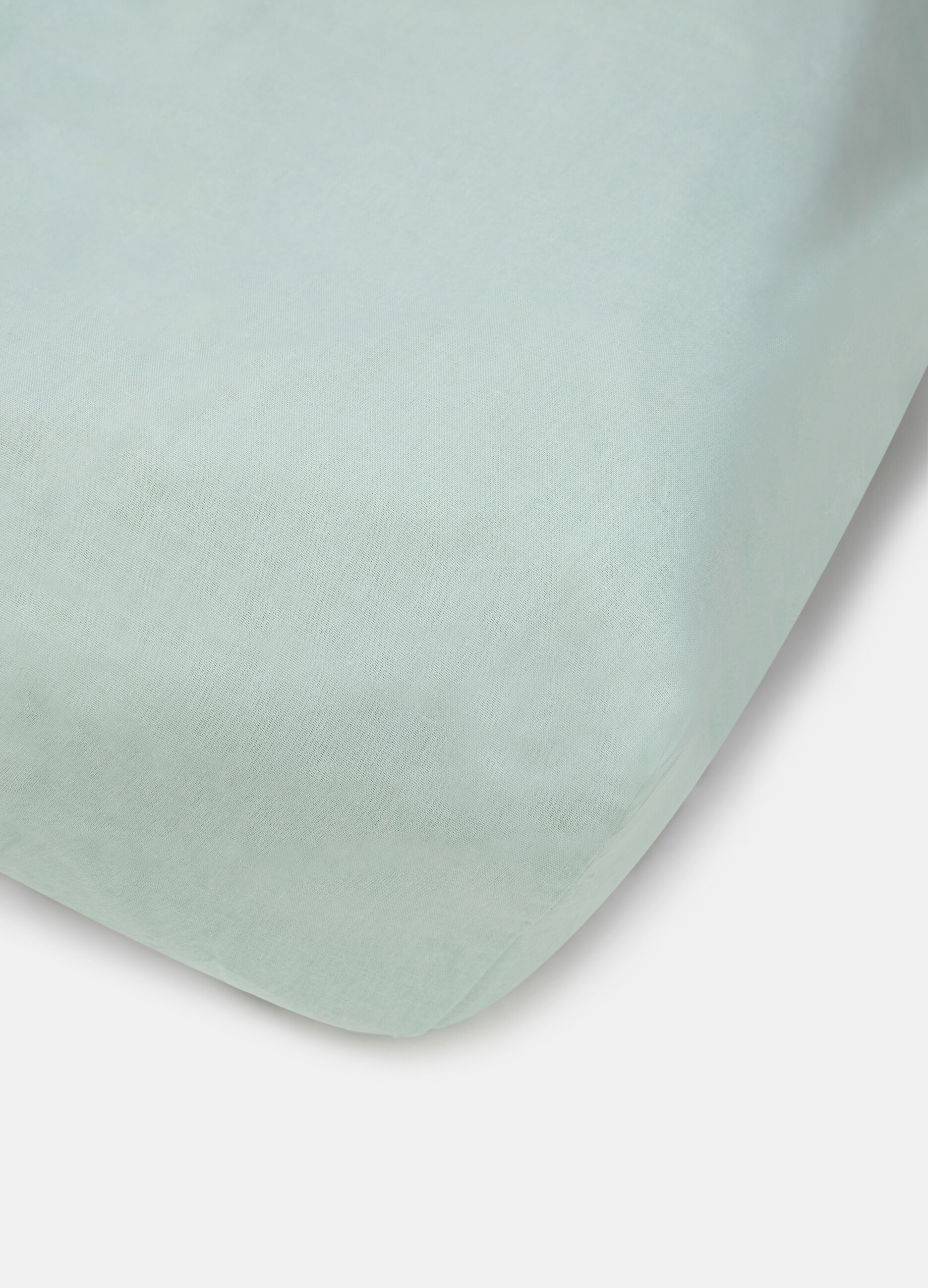 Lenzuolo con angoli a due piazze in cotone_0