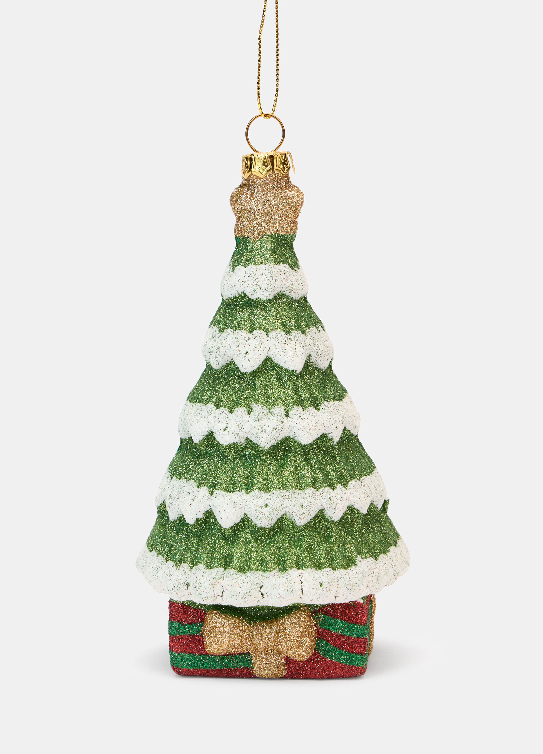 Ornamento albero di Natale glitterato_1