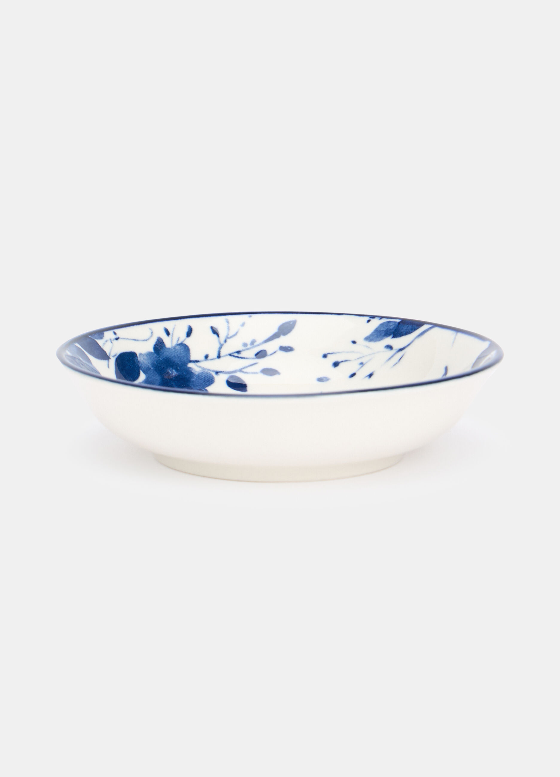 Ciotola piccola in ceramica a fiori_0