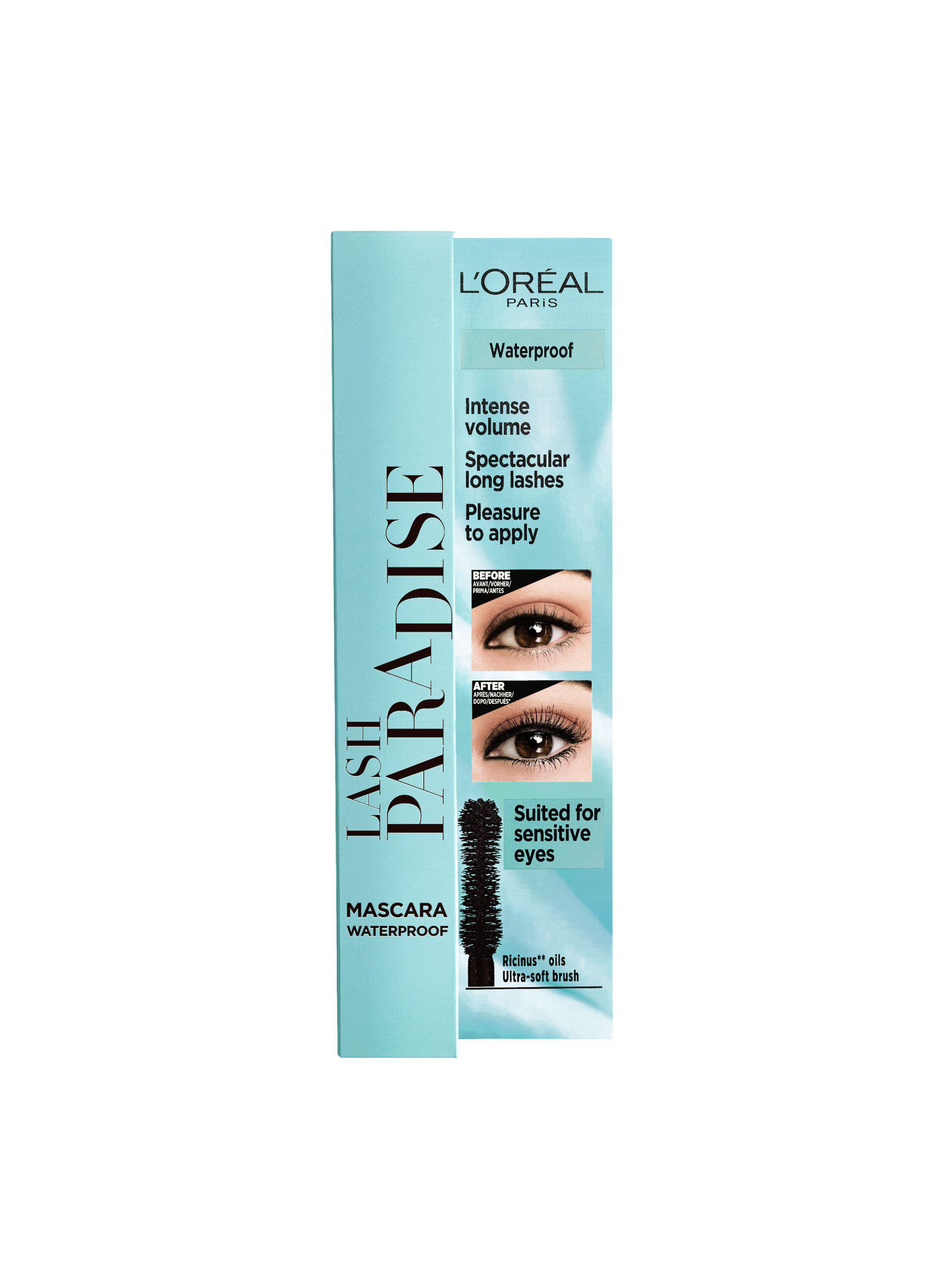 L'Oréal Paris Lash Paradise, Mascara Volumizzante e Allungante, Nero, 6,4 ml._1