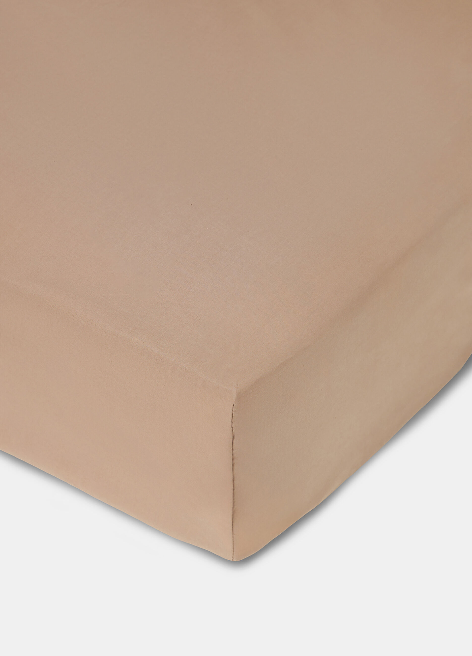 Small double bed fitted sheet in 100% cotton Made in Italy_0