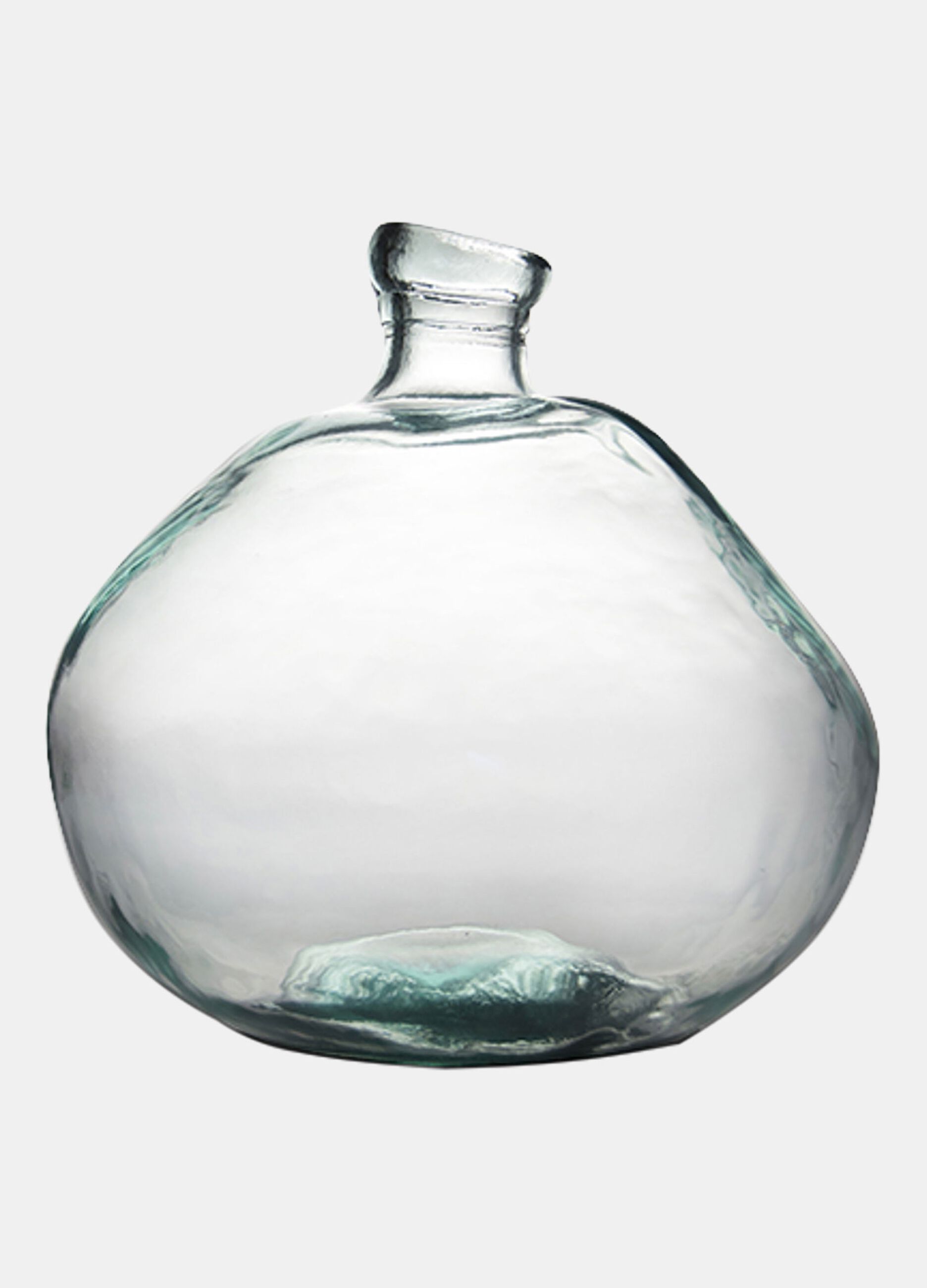 Vaso in vetro trasparente Made in Italy_0