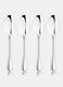 Set 4 cucchiaini in acciaio_0