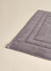 Cotton terry bathroom mat_2