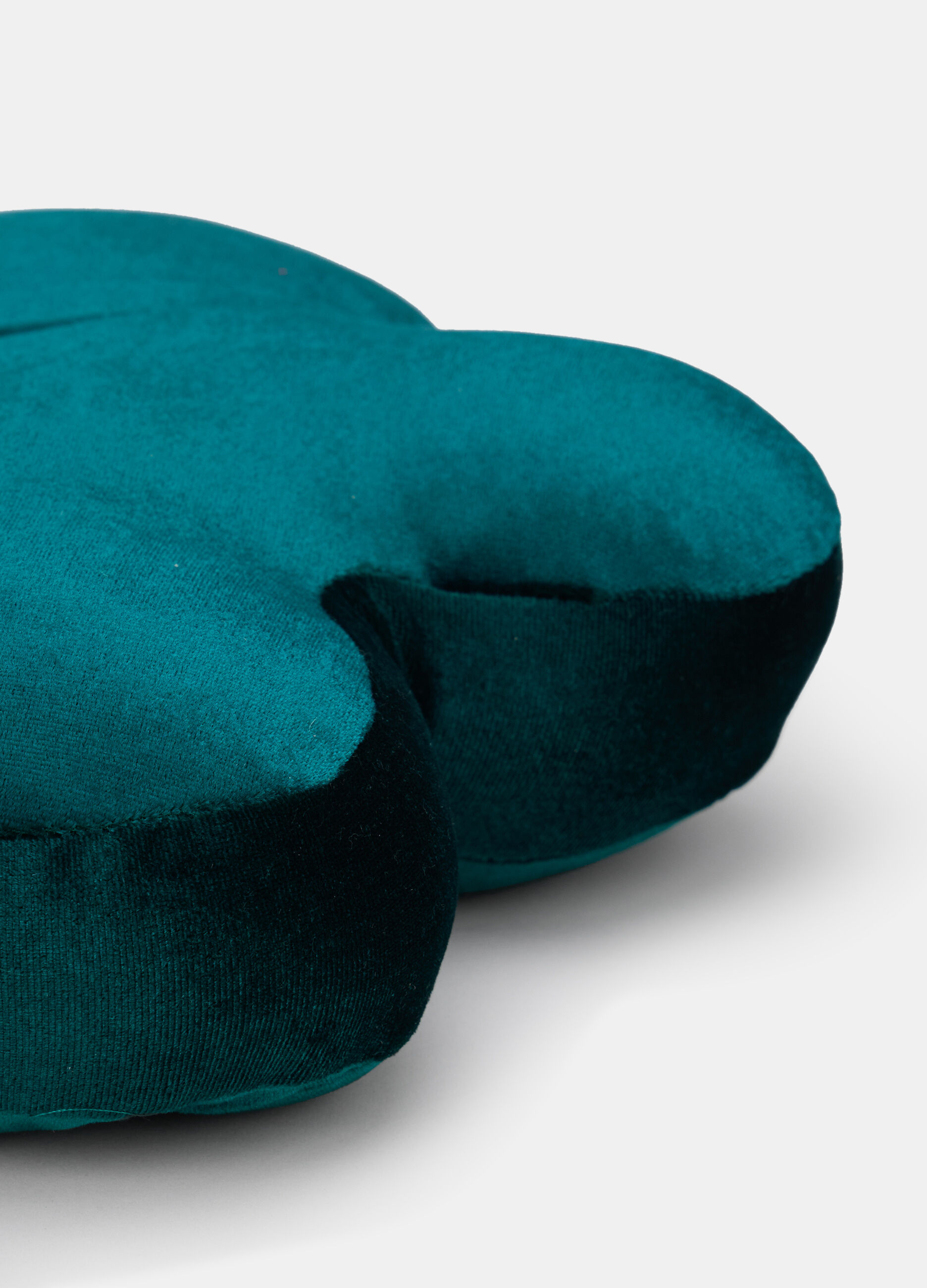 Cuscino a fiore di velluto_1