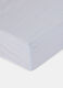 Fitted sheet for single bed in 100% cotton_0