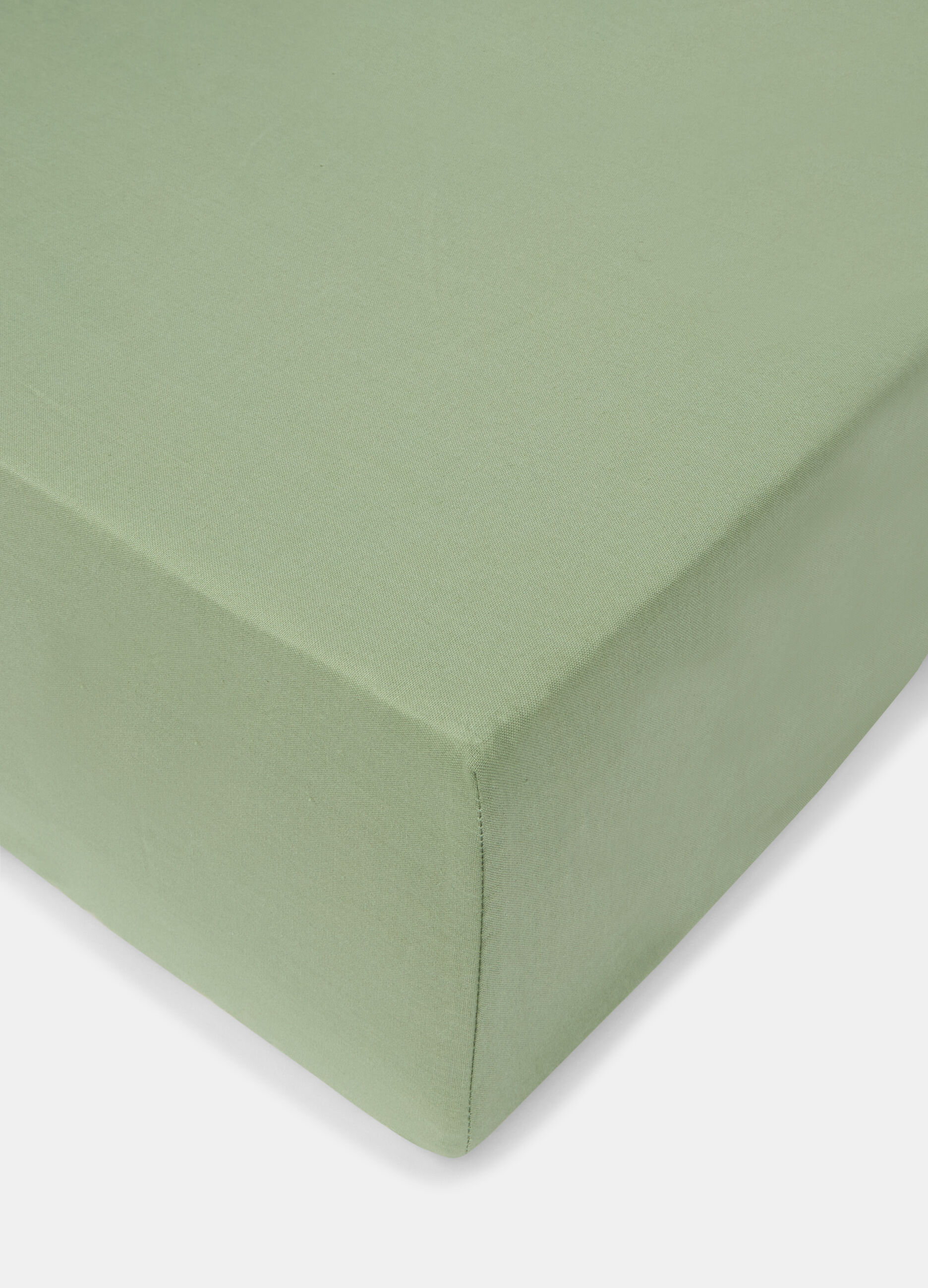 Lenzuolo singolo con angoli in cotone_0