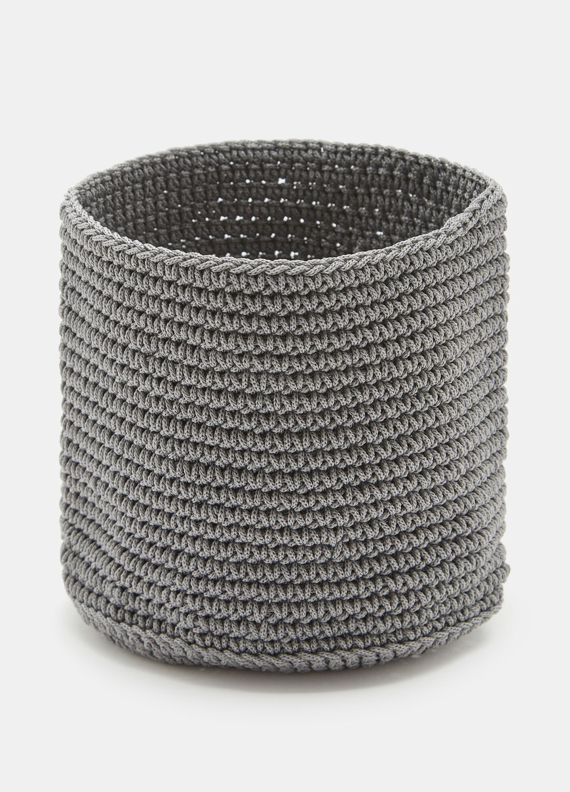 Cesto portaoggetti in tessuto intrecciato_0