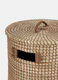 Cesta portabiancheria intrecciata con coperchio_1