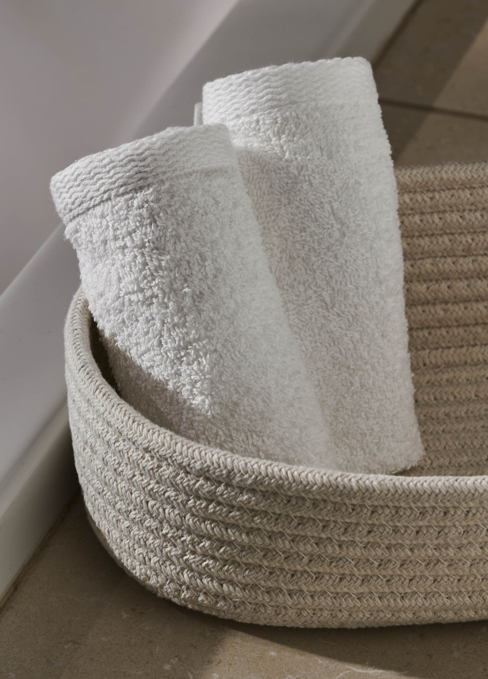 Set of 2 face cloths in 100% cotton_0