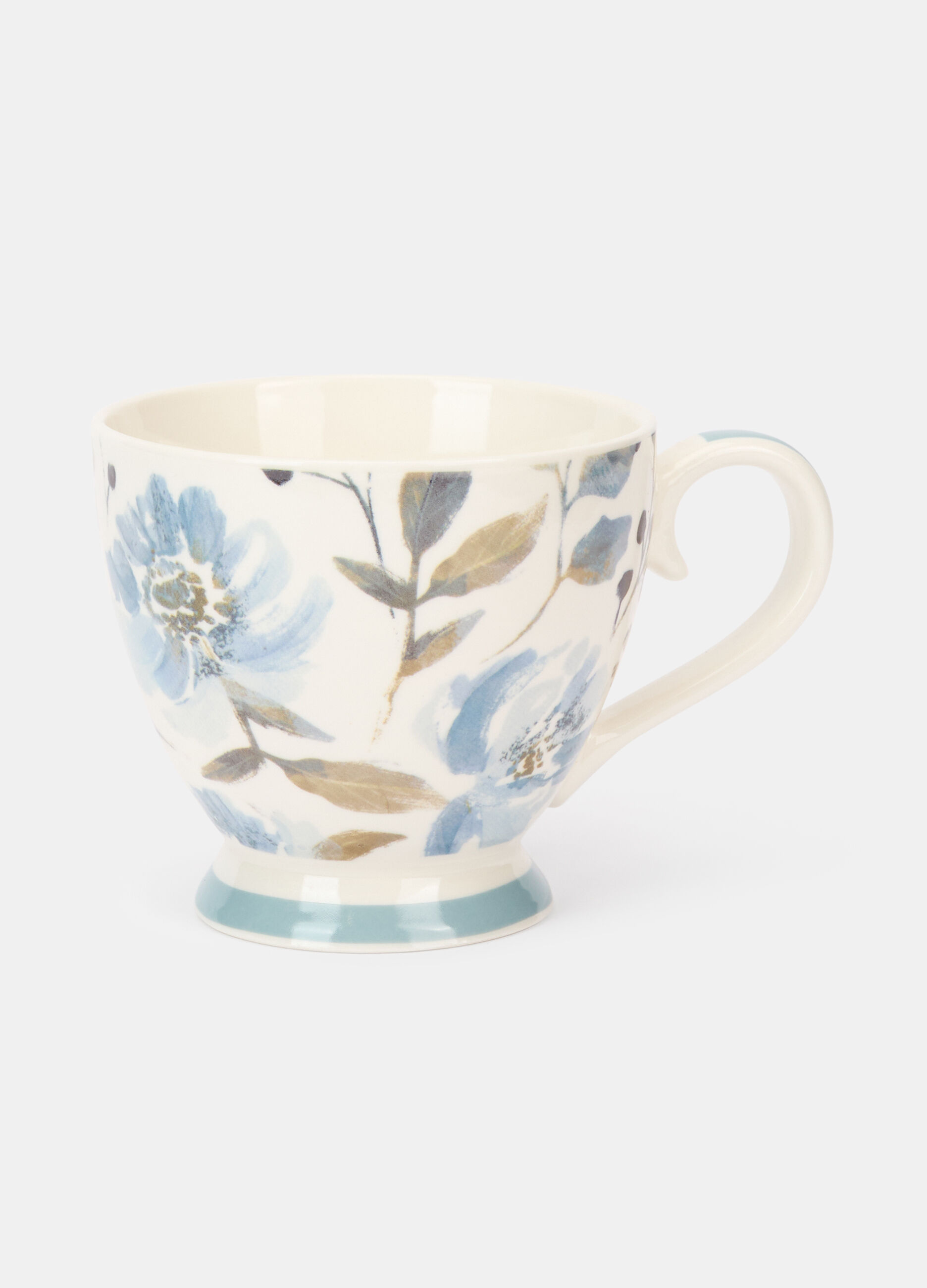 Tazza da t&egrave; con motivo floreale_0