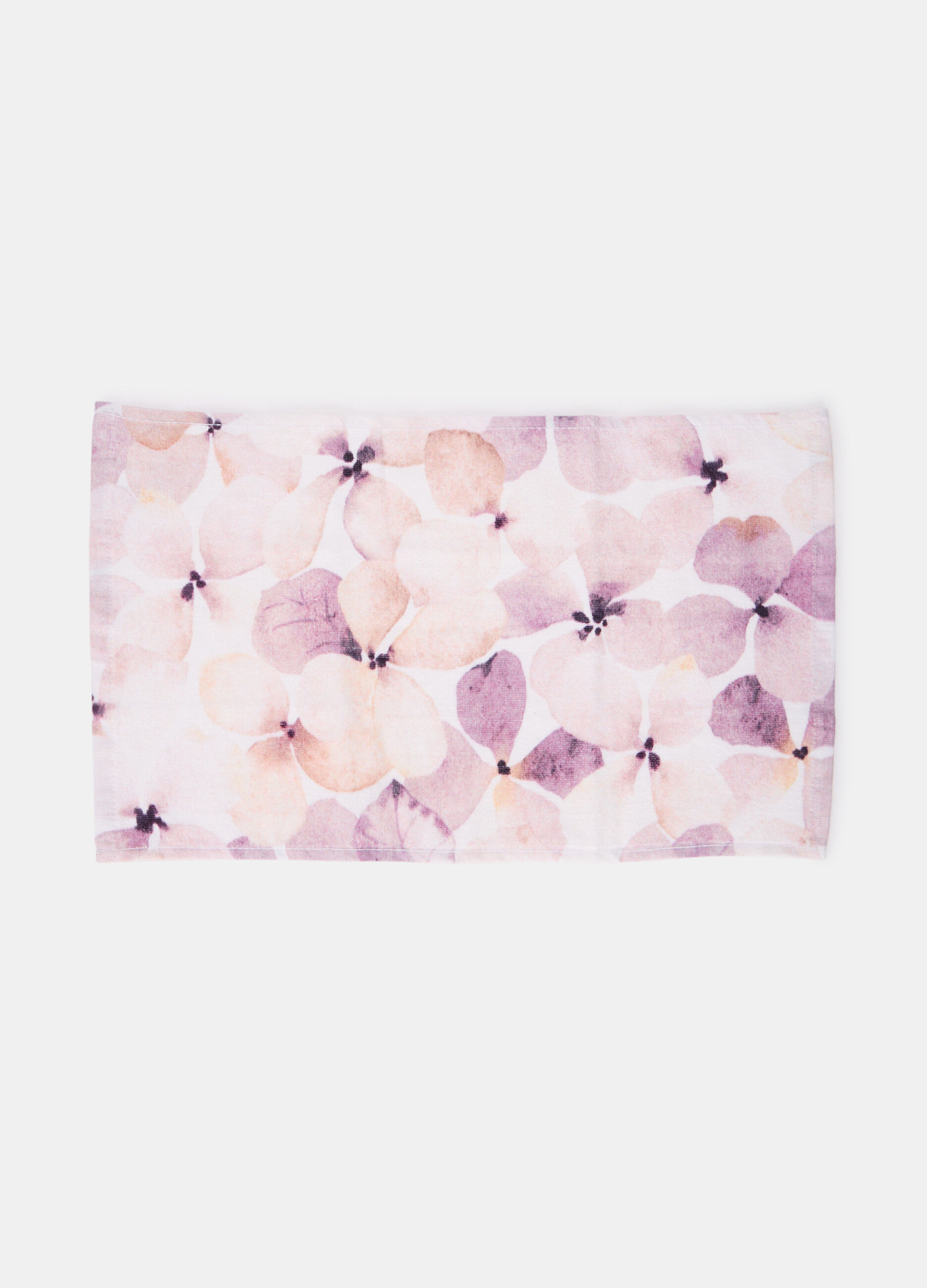 Asciugamano viso a fiori_1