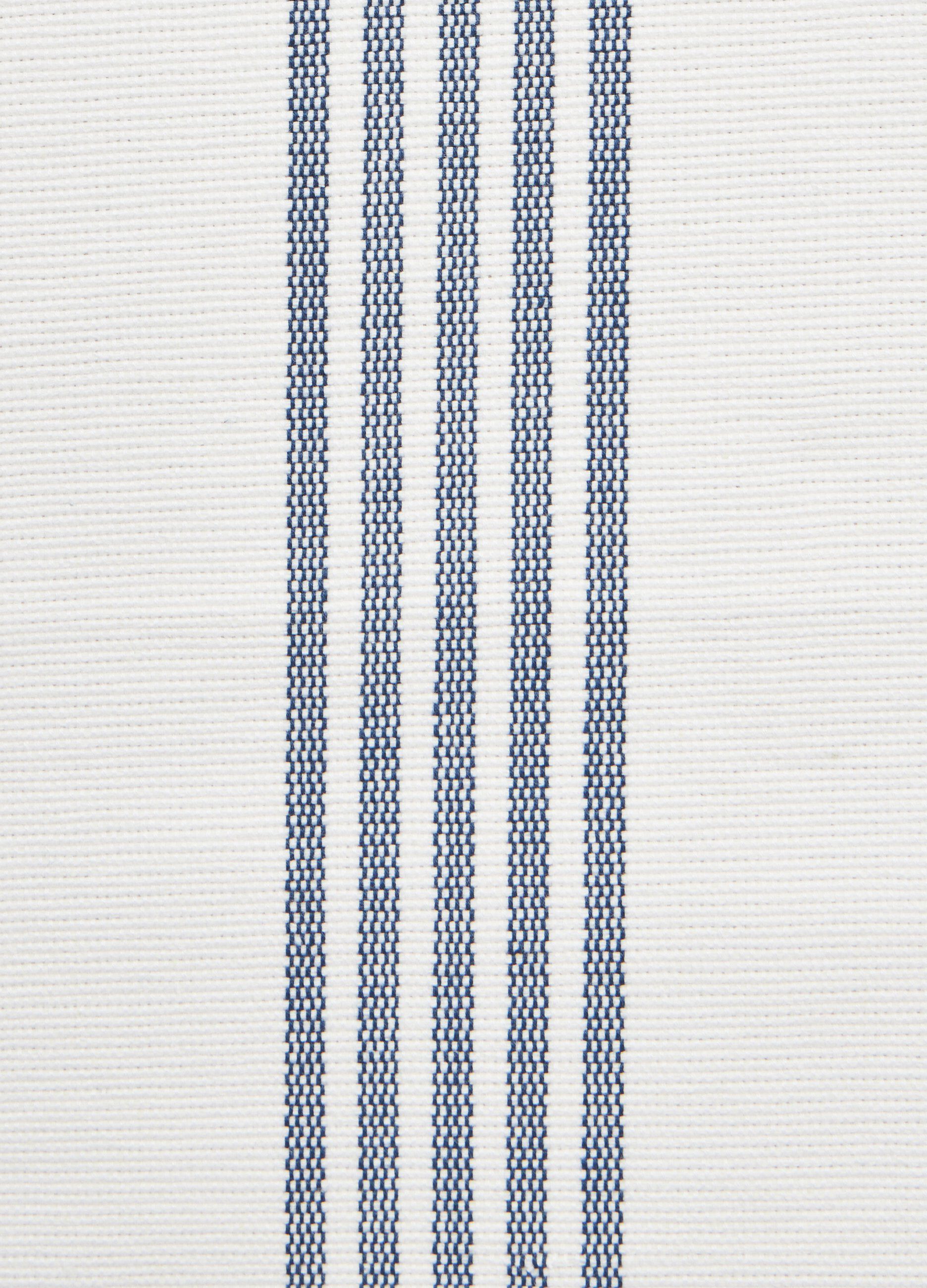 Runner in puro cotone a righe_1