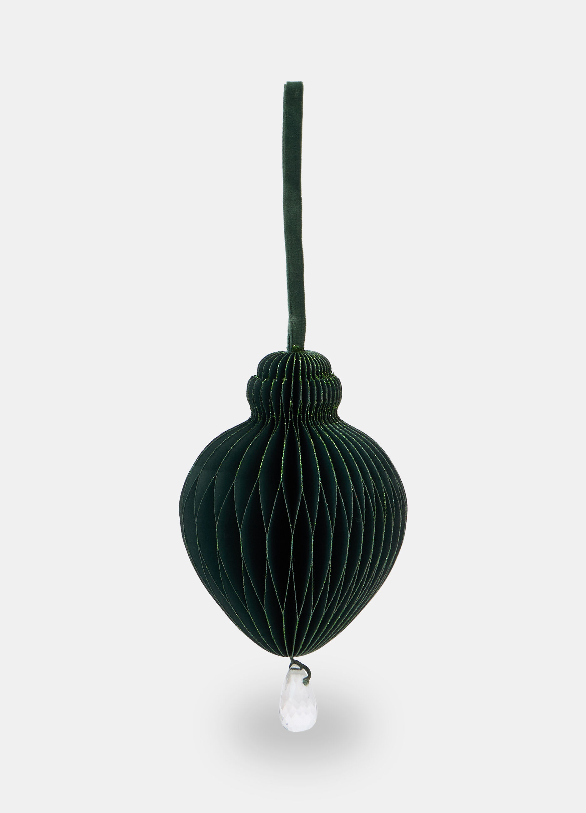 Ornamento a goccia per albero di Natale in carta_0