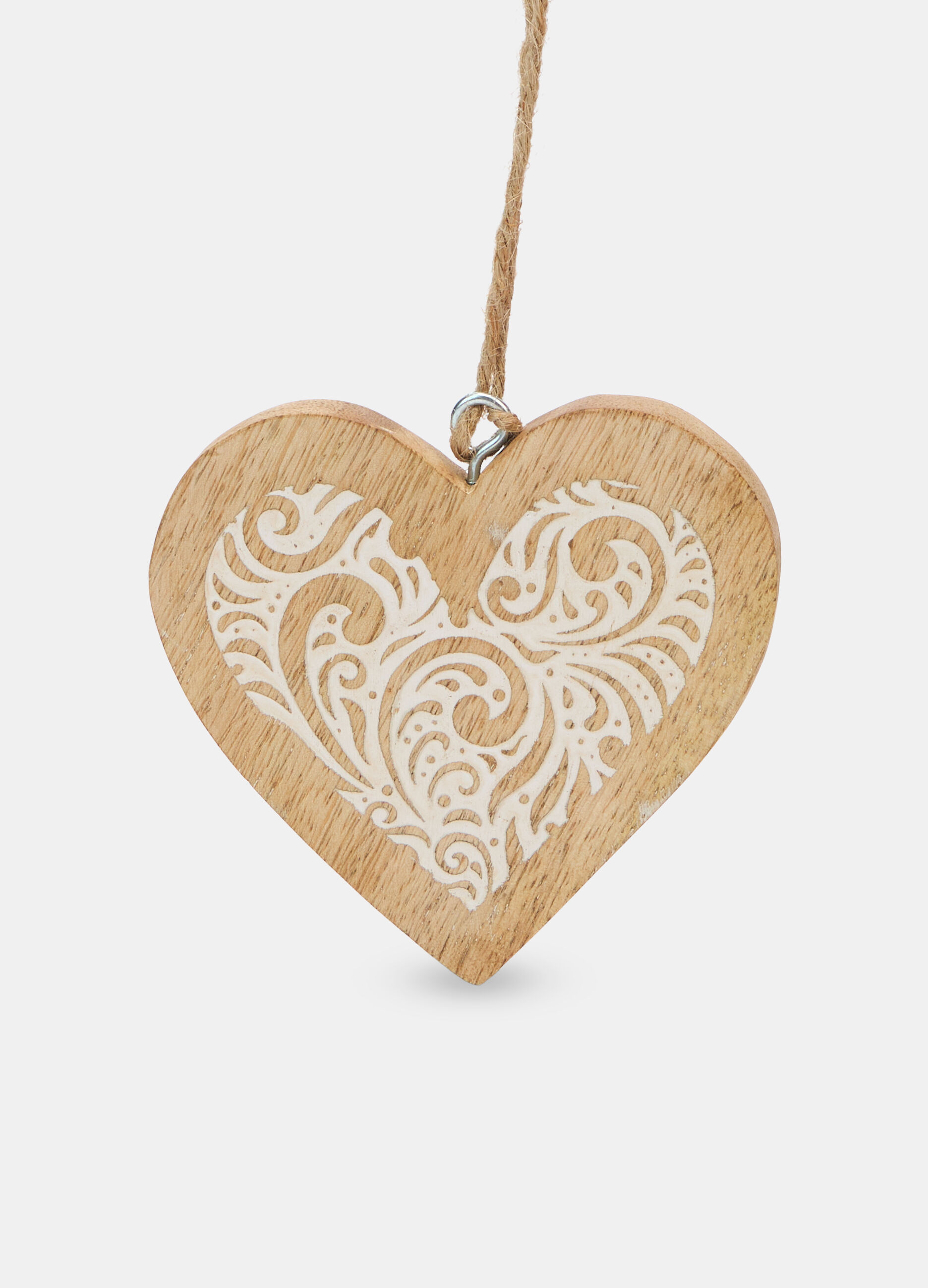 Ornamento cuore in legno_0