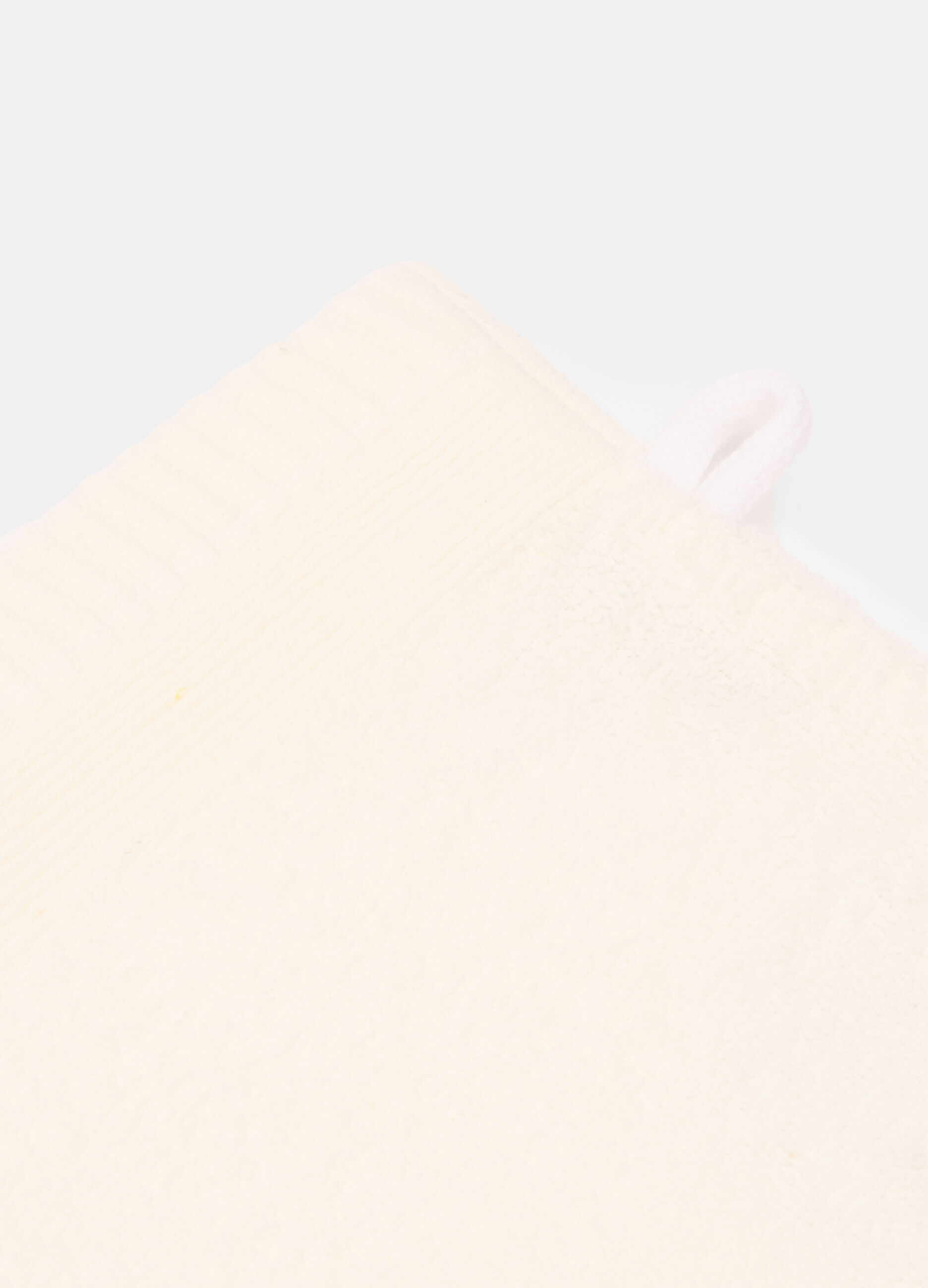 Guanto in spugna di puro cotone 520 gsm