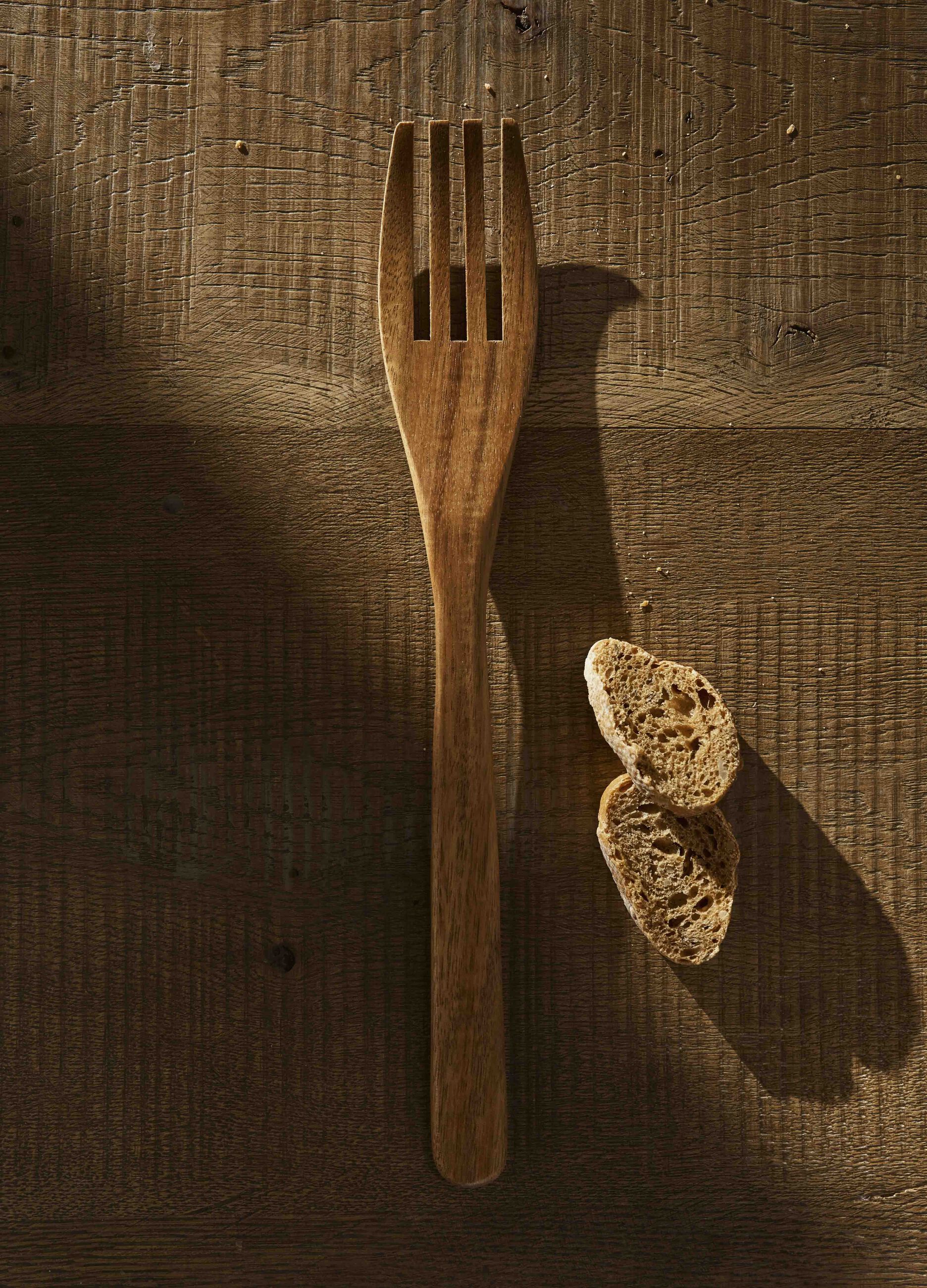 Forchettone da cucina in legno_0
