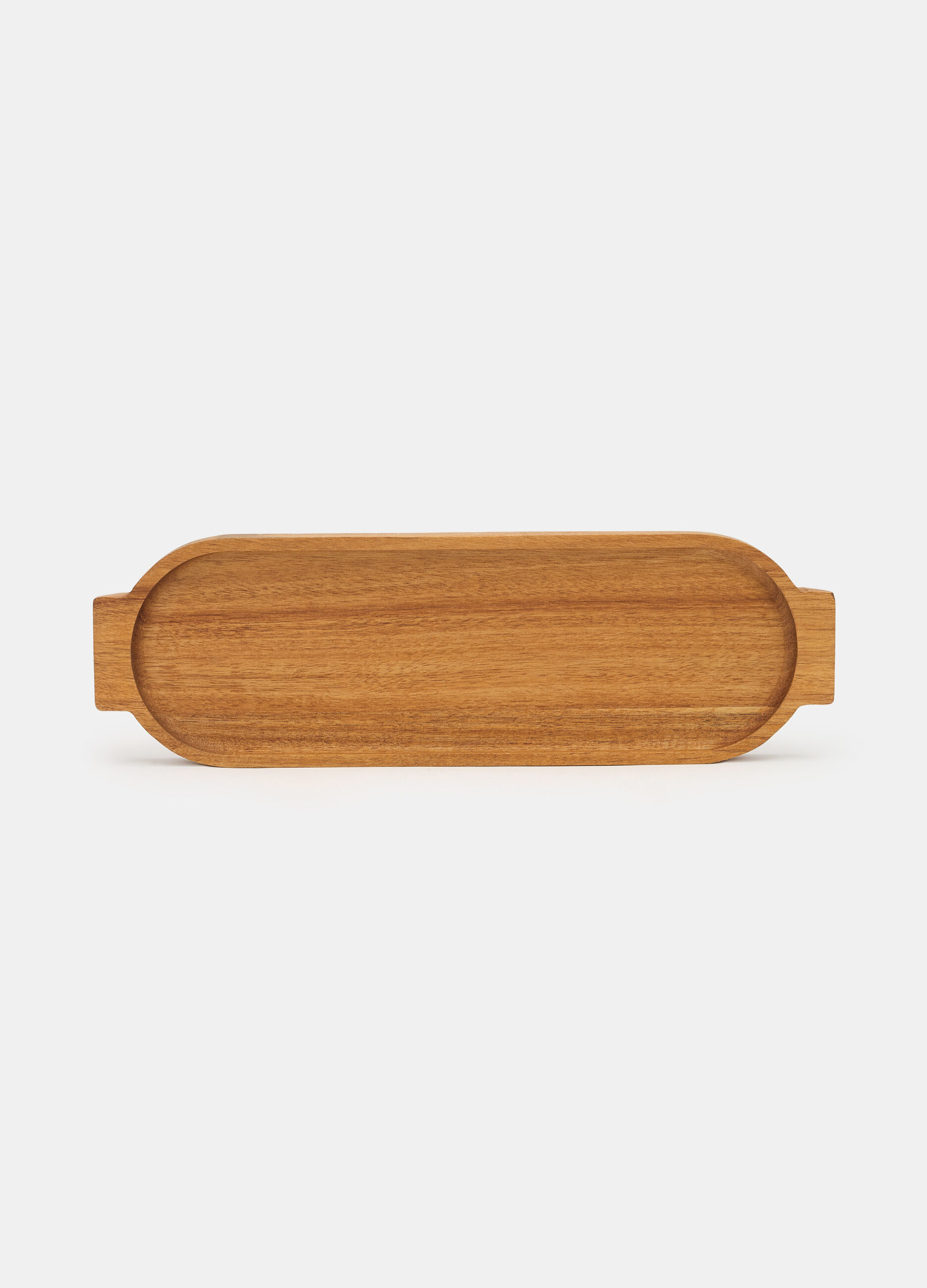 Vassoio ovale in legno di acacia_0