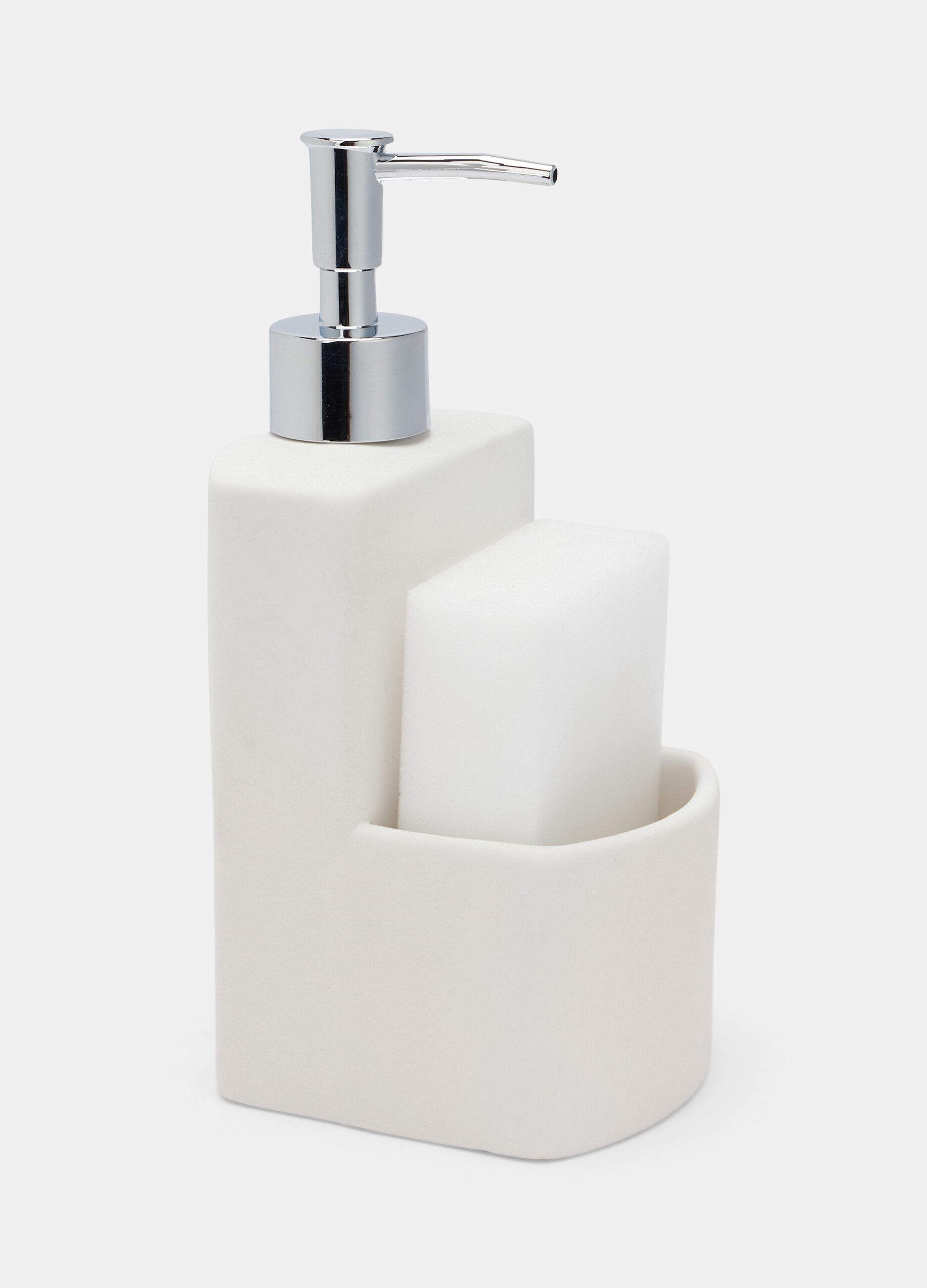 Dispenser sapone con porta saponetta_0