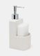 Soap dispenser with soap dish_0