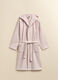 100% cotton bathrobe with hood Made in Portugal_1