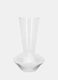 Fluted glass vase_0