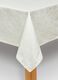 Cotton tablecloth with jacquard design_0