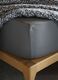 Double fitted sheet in mélange-effect cotton_0