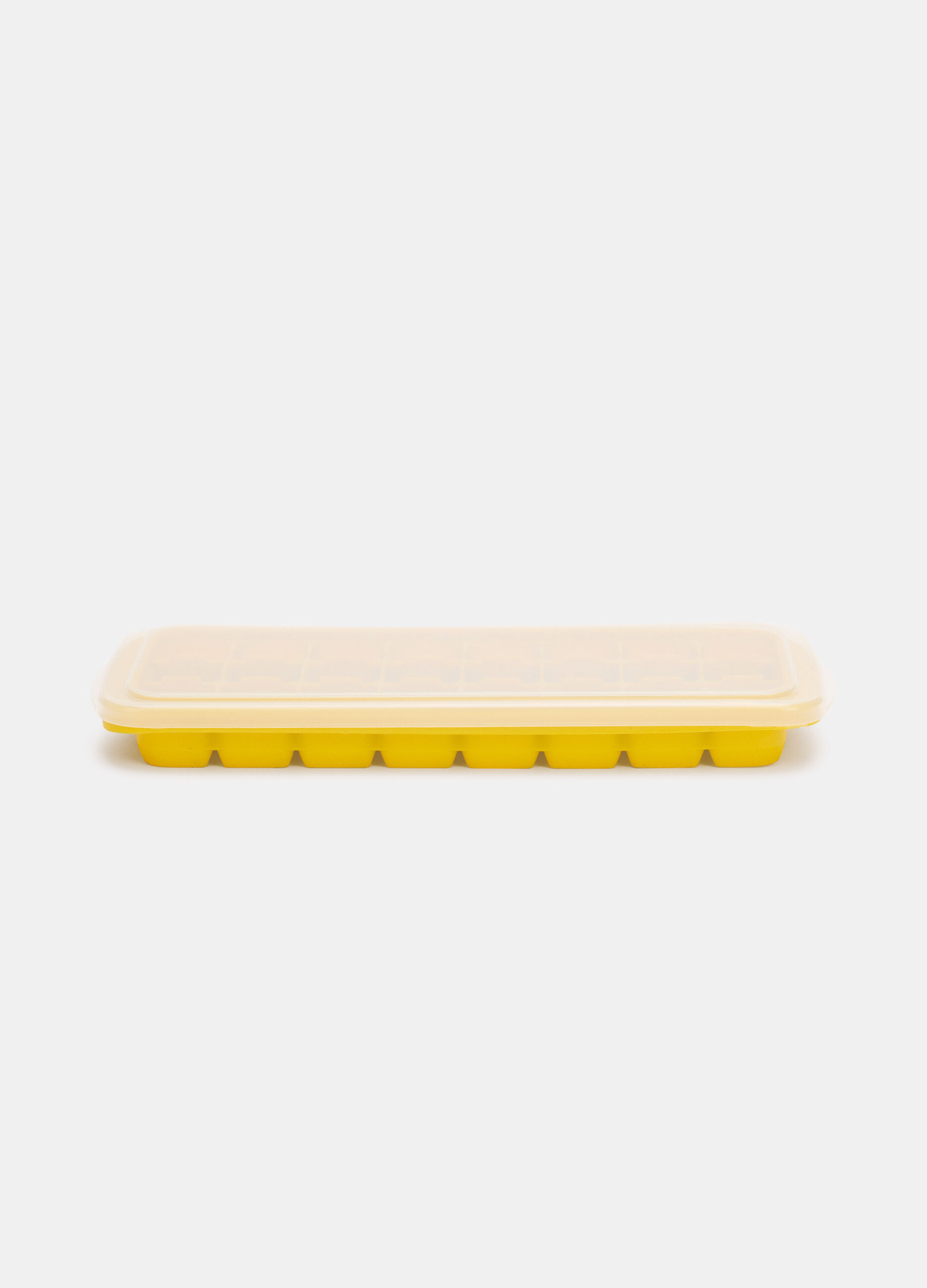 Silicone ice cube tray