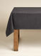 Solid colour linen-effect tablecloth_1