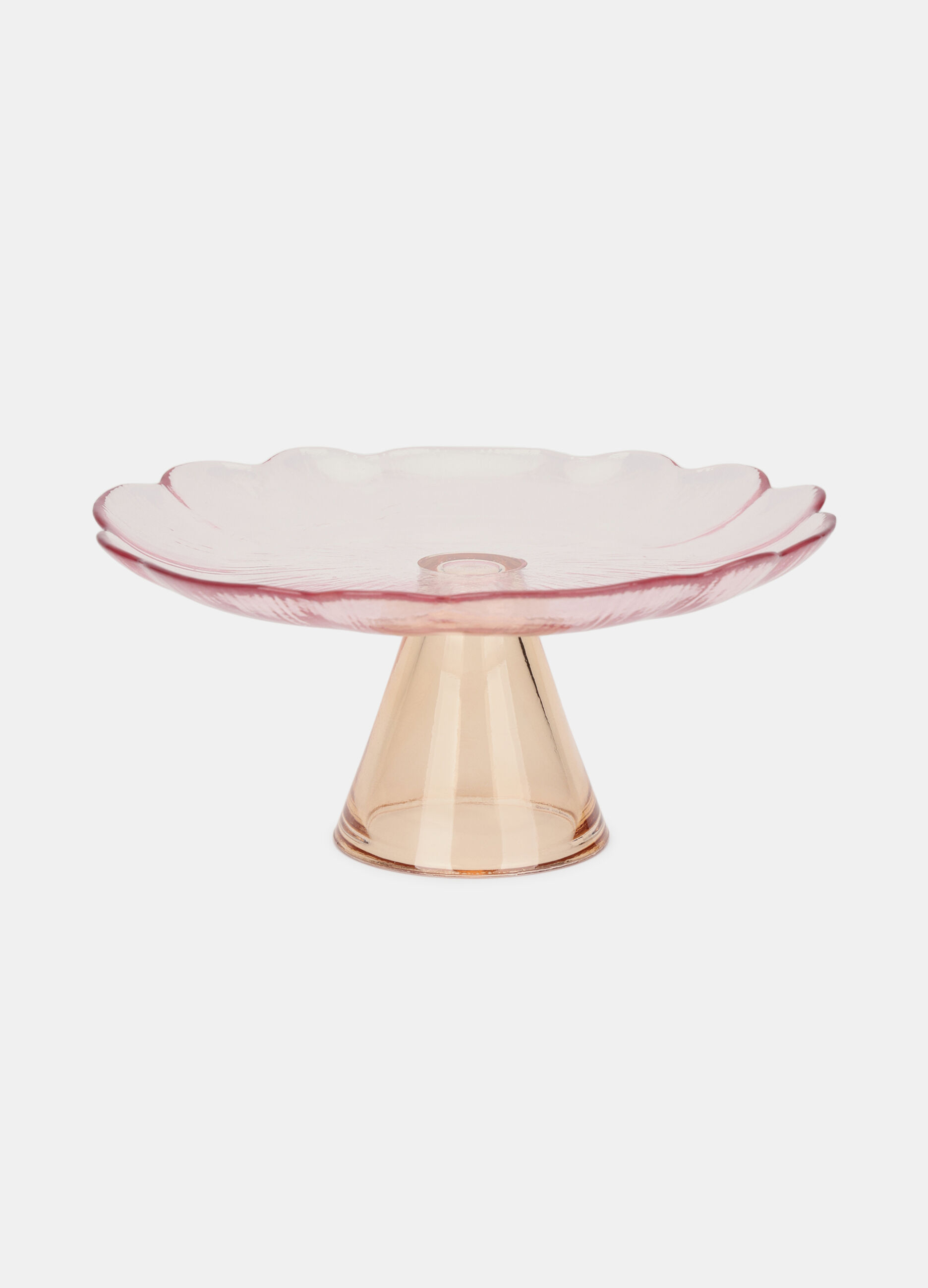 Alzata a fiore in vetro_0