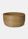 Cesta rotonda in fibra intrecciata_0