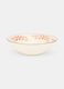 Ciotola da insalata in ceramica con fiore_0