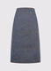 Denim-effect waist apron in 100% cotton_0